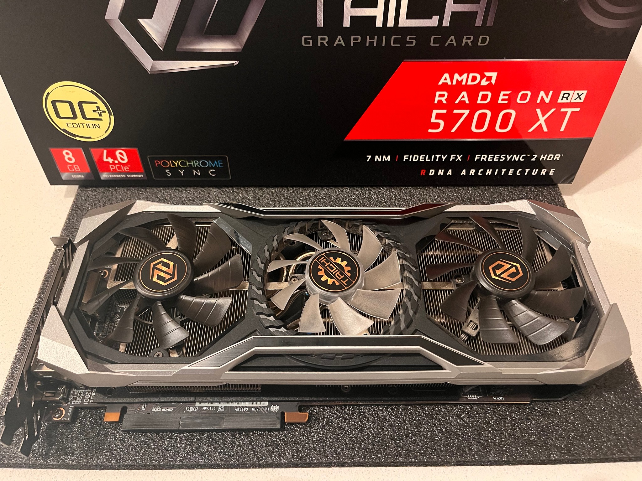 ASRock RX 5700 XT Taichi OC+ 8GB GDDR6