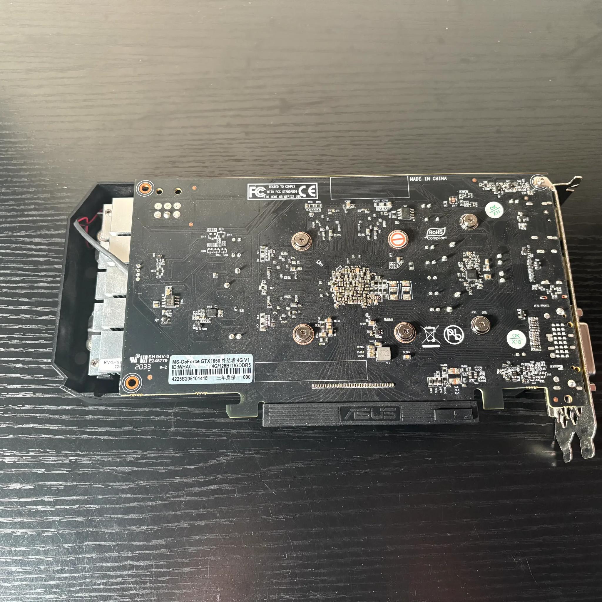Maxsun GeForce GTX 1650 4GB GDDR5 TU1173 Dual-Fan Video Card – Tested, Ready to Ship