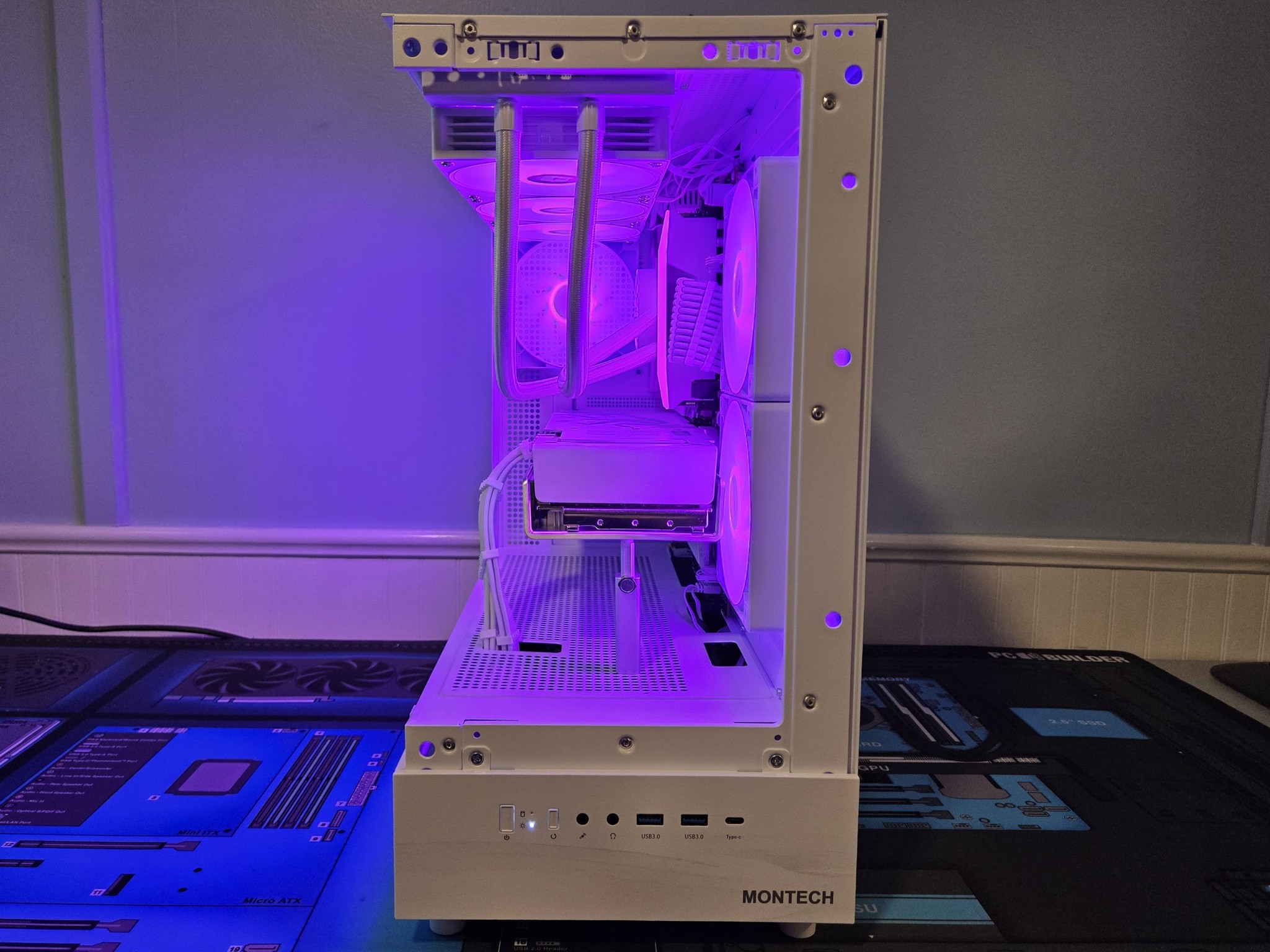 White Gaming/Streaming PC | R7 7700X | RX 7900XT | 2TB NVME | 32GB DDR5 | Win11 Pro | Free Shipping!