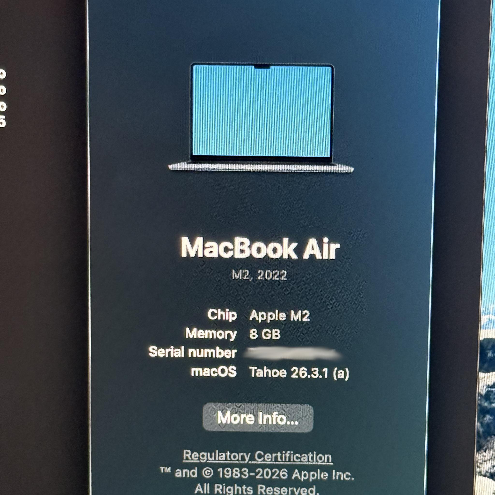 MacBook Air M2 - 512gb