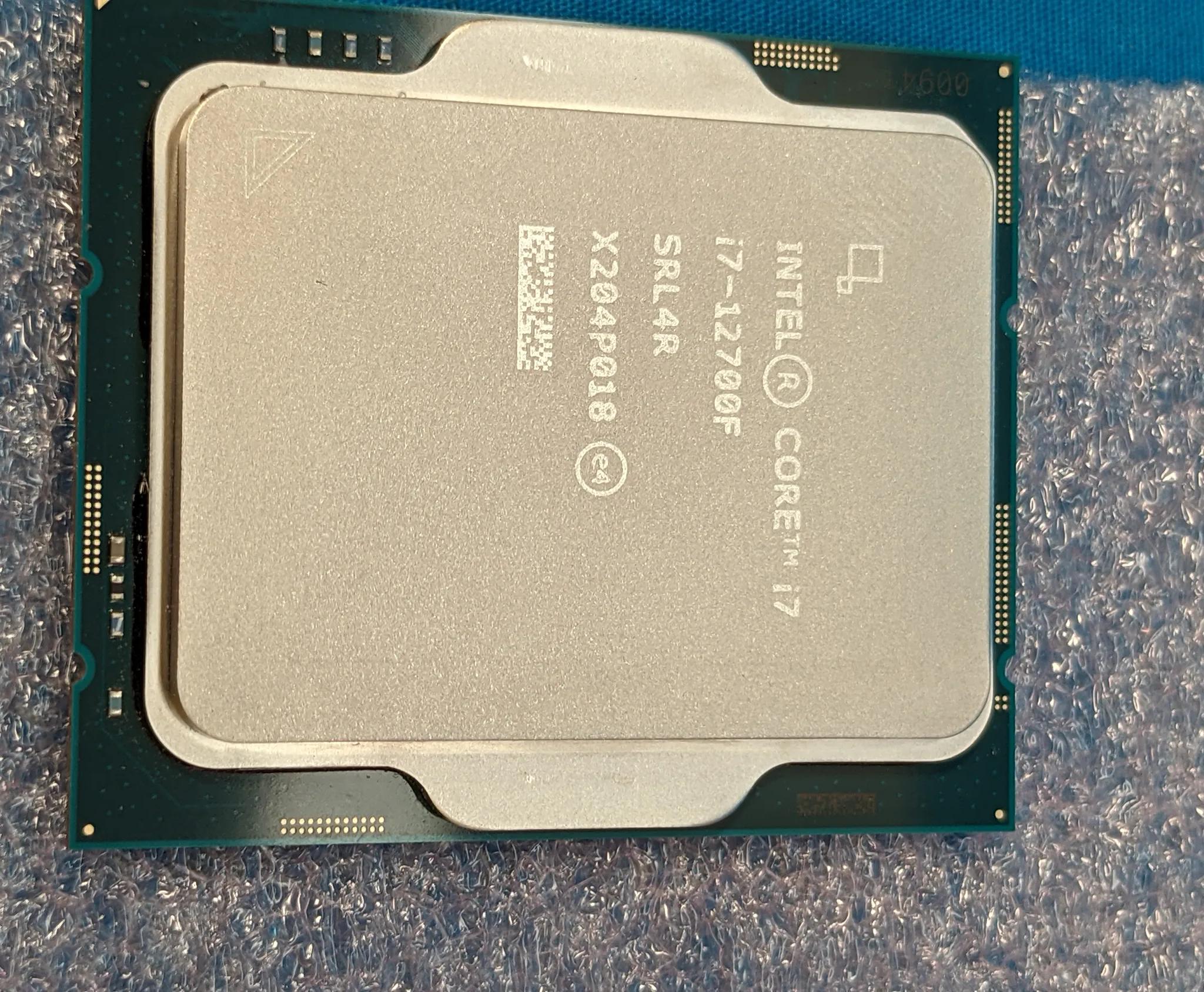 Intel Core i7-12700F 4.90GHz Socket LGA1700 12-Core 20-Thread (8P-4E) 12MB Desktop CPU SRL4R