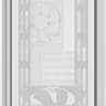 GIGABYTE C102 Glass ICE White Mid Tower PC Tempered Glass Gaming Computer Case