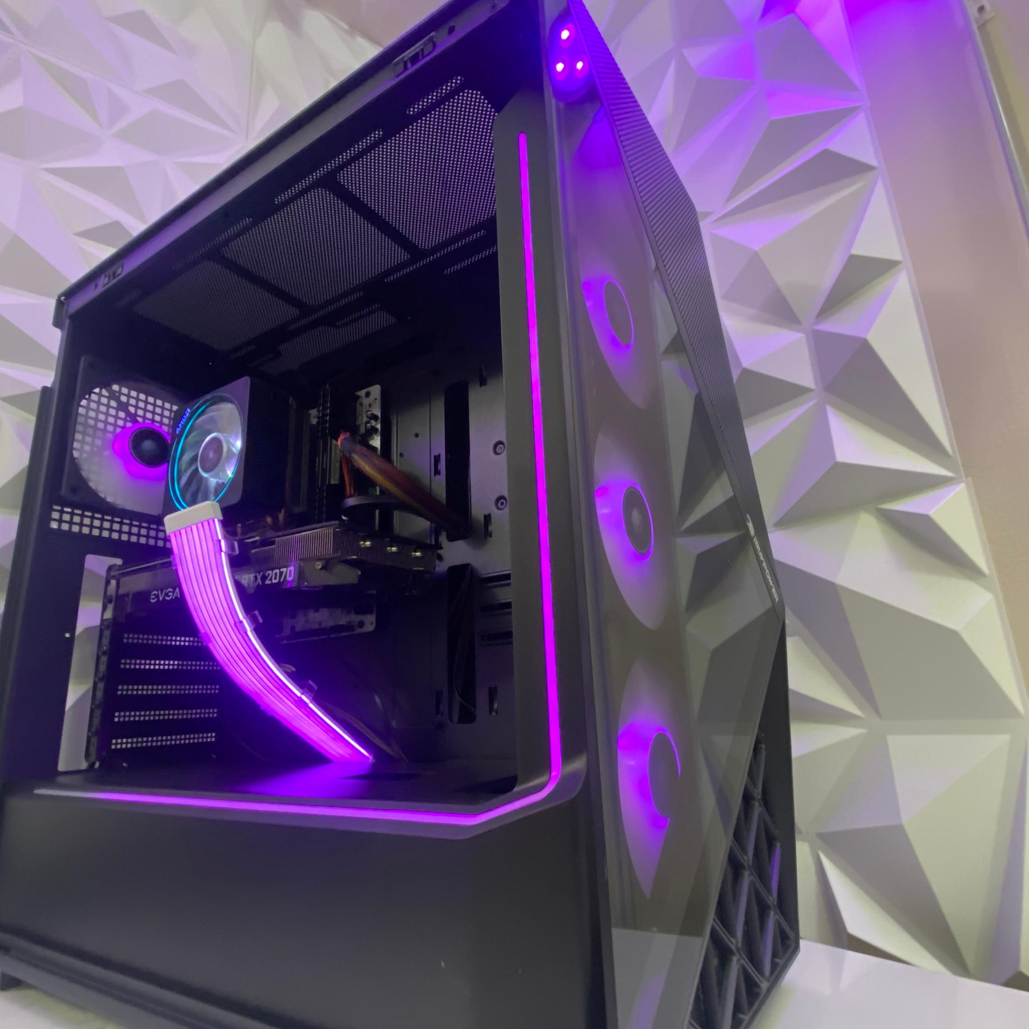 ⚪️ RTX Gaming Rig | Ryzen 7 3700X | RTX 2070 Super | 16GB RAM | 1TB SSD