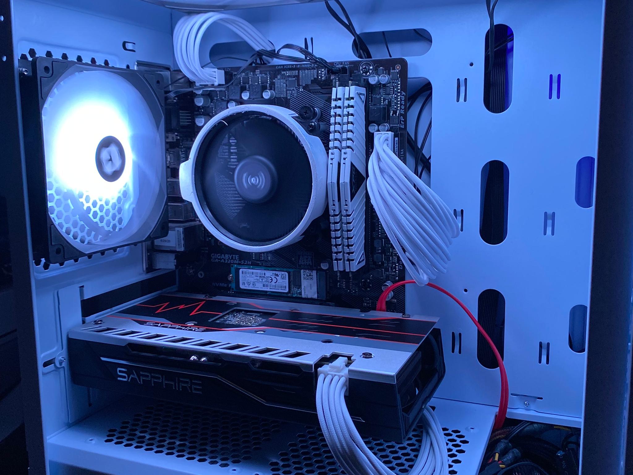 Gaming PC(Ryzen 3 2200g + Rx 570 8gb)