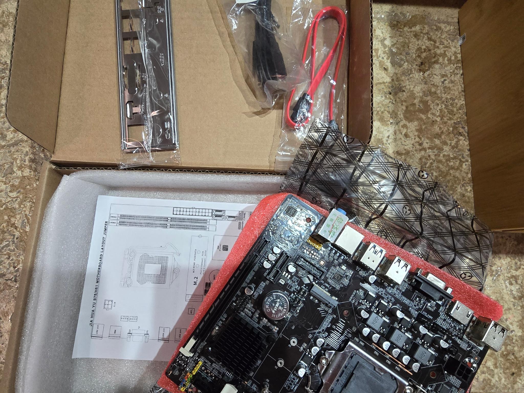 Intel LGA 1155 USB3.0 DDR3 SATA Mainboard Desktop Computer Motherboard for B75