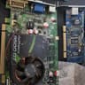 box of older graphics cards.