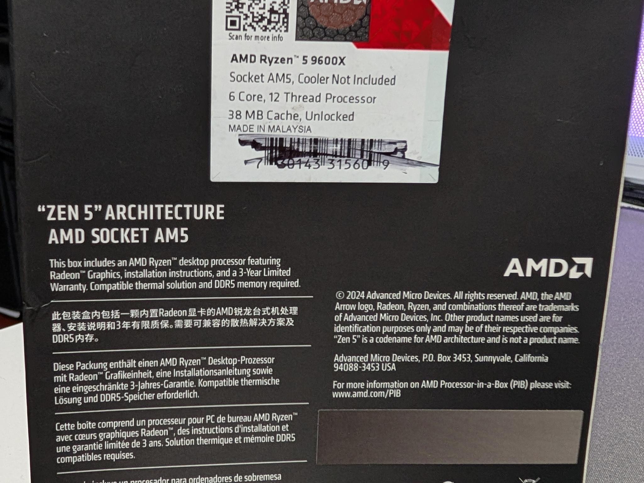 AMD Ryzen 5 9600X - Image 5