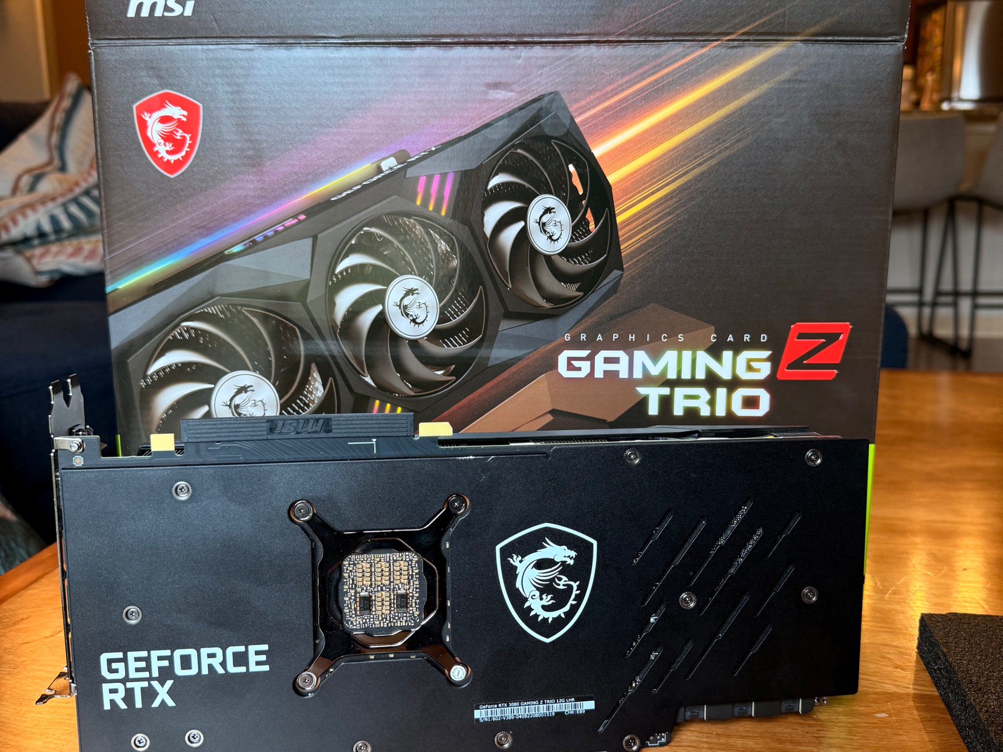 MSI Gaming Z Trio 3080 12GB Great Condition