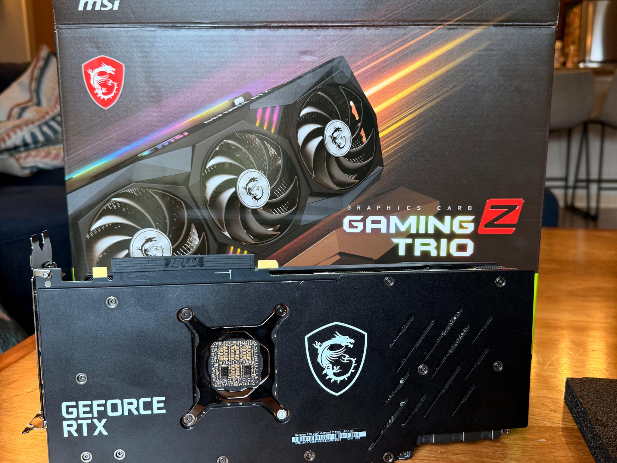 MSI Gaming Z Trio 3080 12GB Great Condition