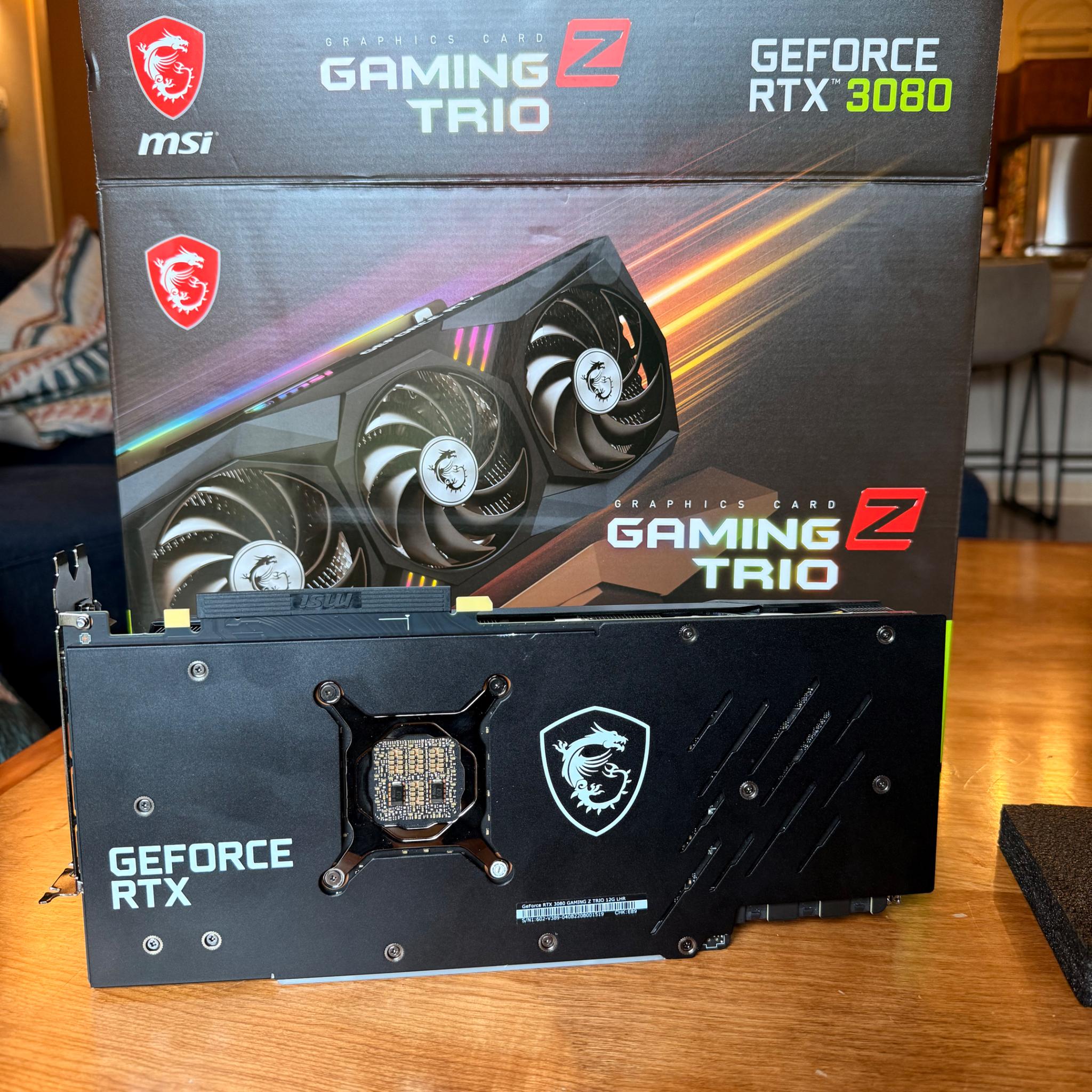 MSI Gaming Z Trio 3080 12GB Great Condition