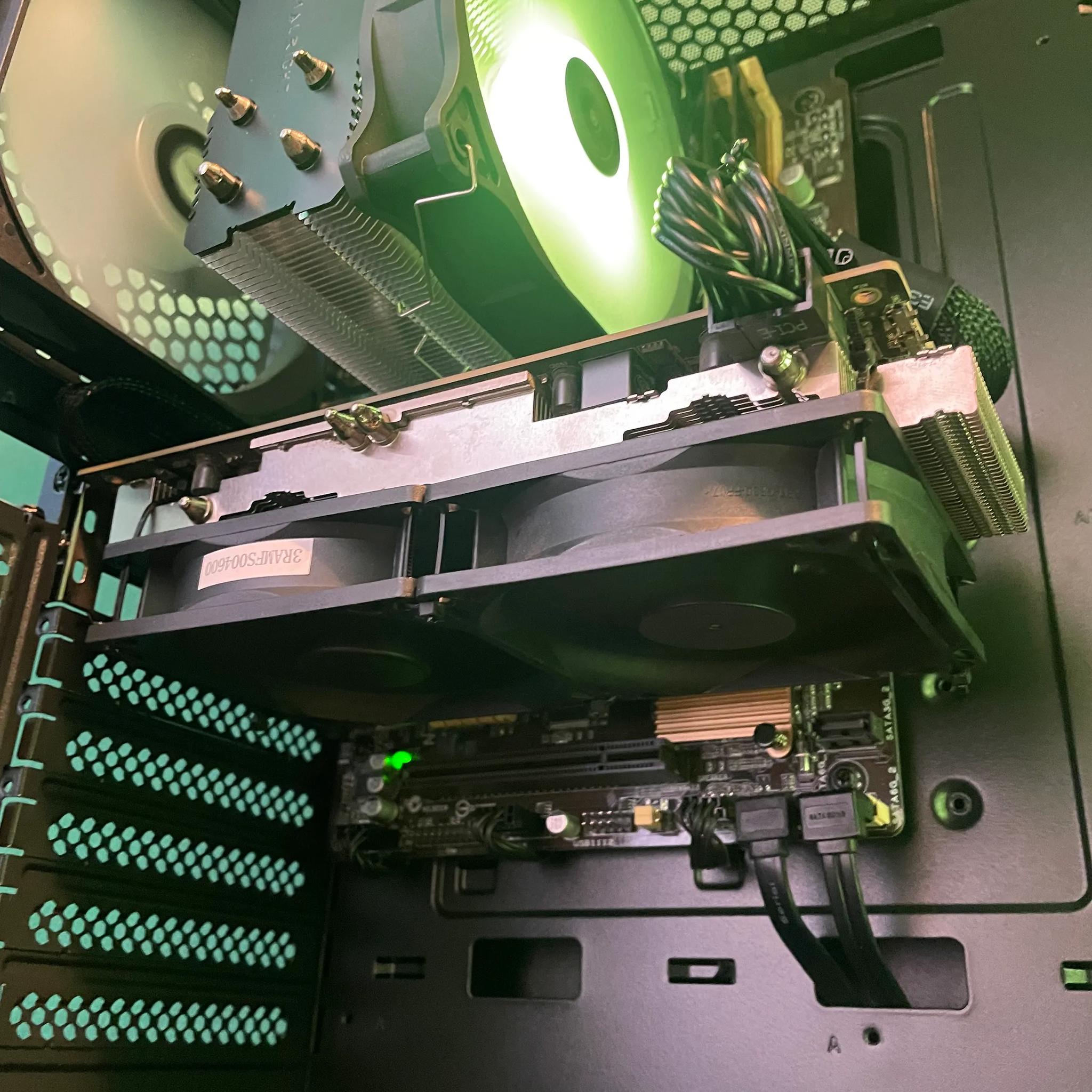 RGB Glass Gaming PC | Intel i5 / Amd RX470 / 8GB / 1.1TB Win 10 Pro WiFi