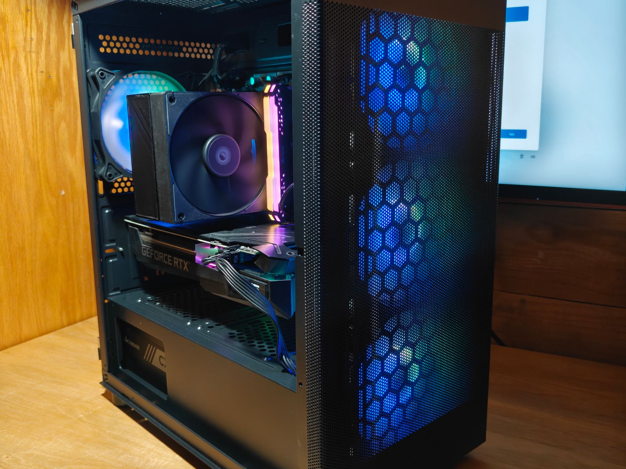 BEAST ARGB Gaming PC – Ryzen 7 5700X + RTX 3060 Ti – 32GB RAM – 1TB NVMe – 1080p/1440p High FPS