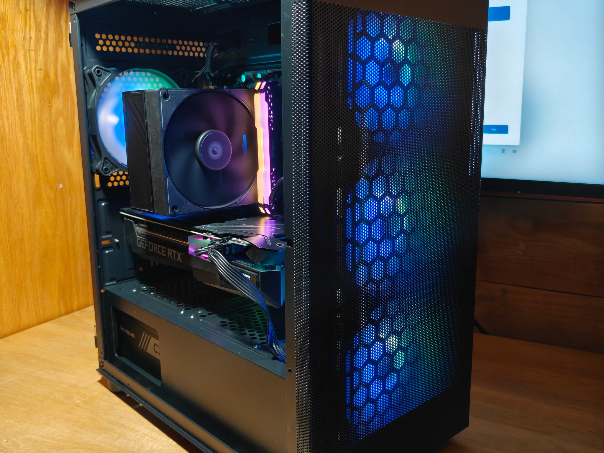 BEAST ARGB Gaming PC – Ryzen 7 5700X + RTX 3060 Ti – 32GB RAM – 1TB NVMe – 1080p/1440p High FPS