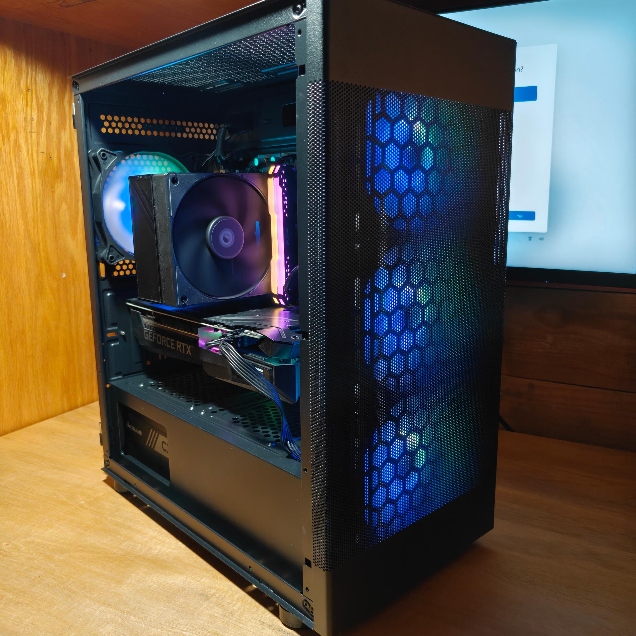 BEAST ARGB Gaming PC – Ryzen 7 5700X + RTX 3060 Ti – 32GB RAM – 1TB NVMe – 1080p/1440p High FPS