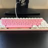 Low Profile 74-key Wired Mechanical Keyboard • Hot Swappable, Hand Assembled, Gaming, Travel, USB-C