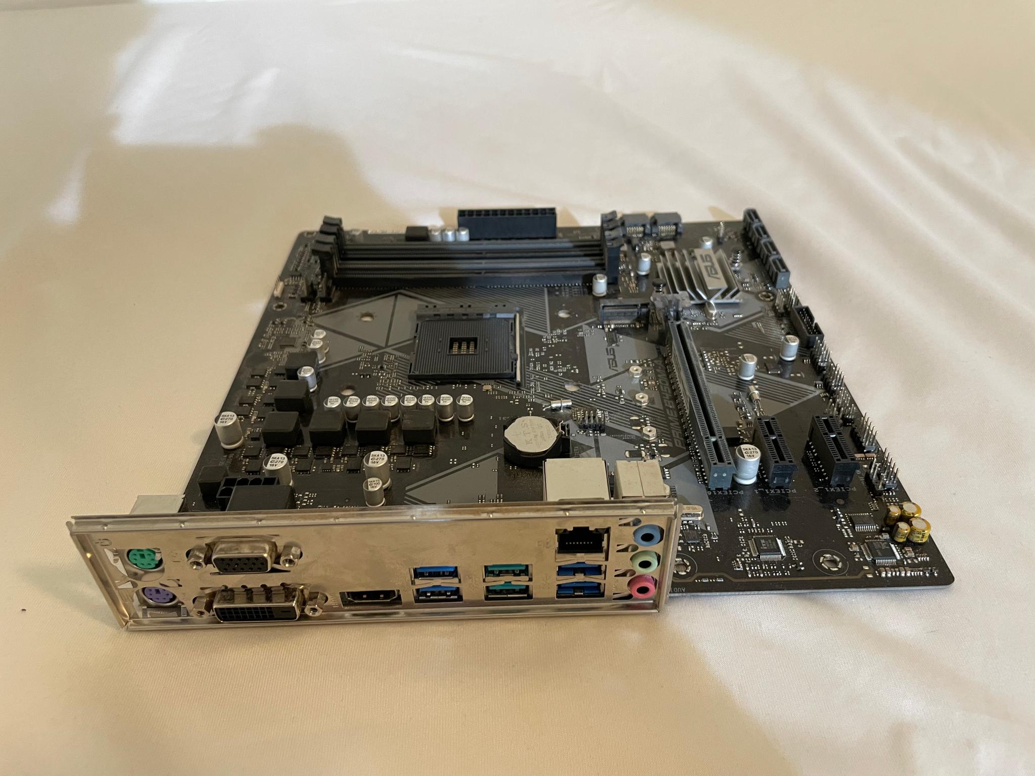 Asus PRIME B450M-A mATX Motherboard (Black)