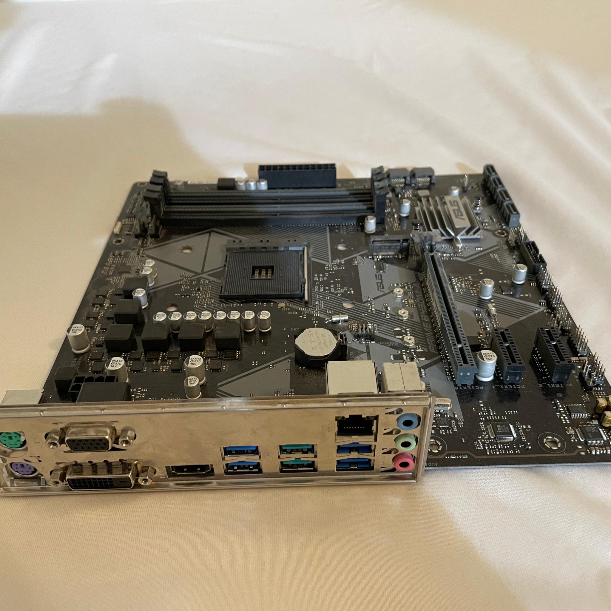 Asus PRIME B450M-A mATX Motherboard (Black)