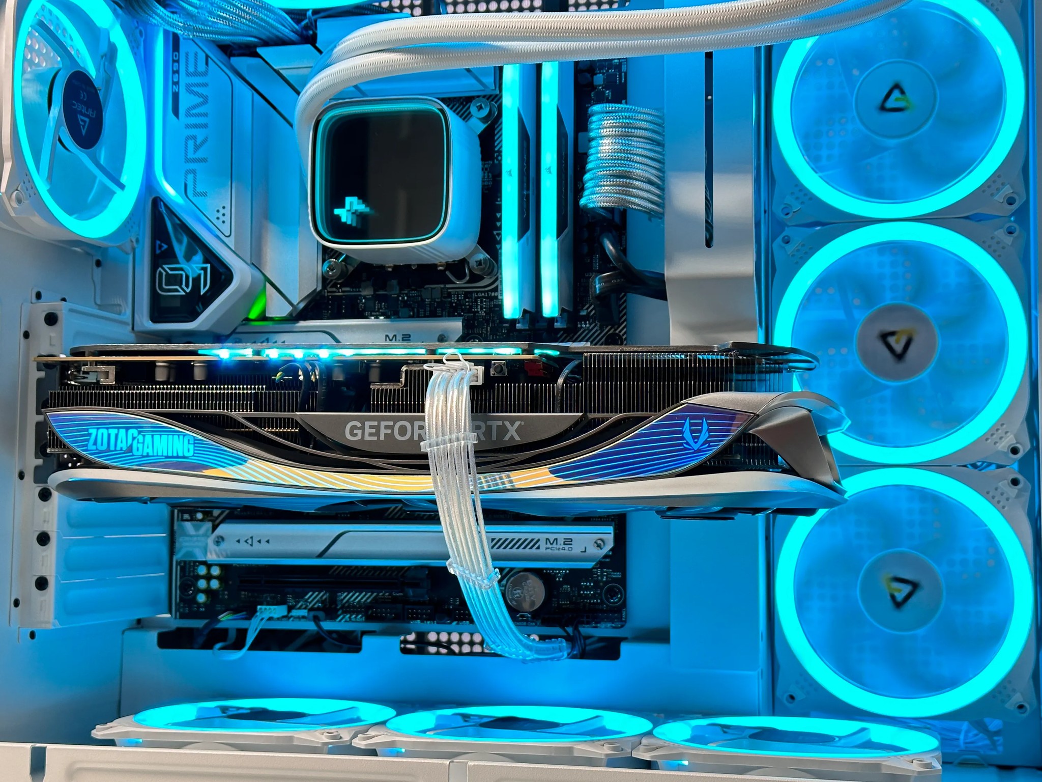 🥶🧊❄️Mr. Freeze❄️Nvidia RTX 4080 16GB-Intel i9 12900KS 16Core-32GB DDR5 RAM-2TB NVME