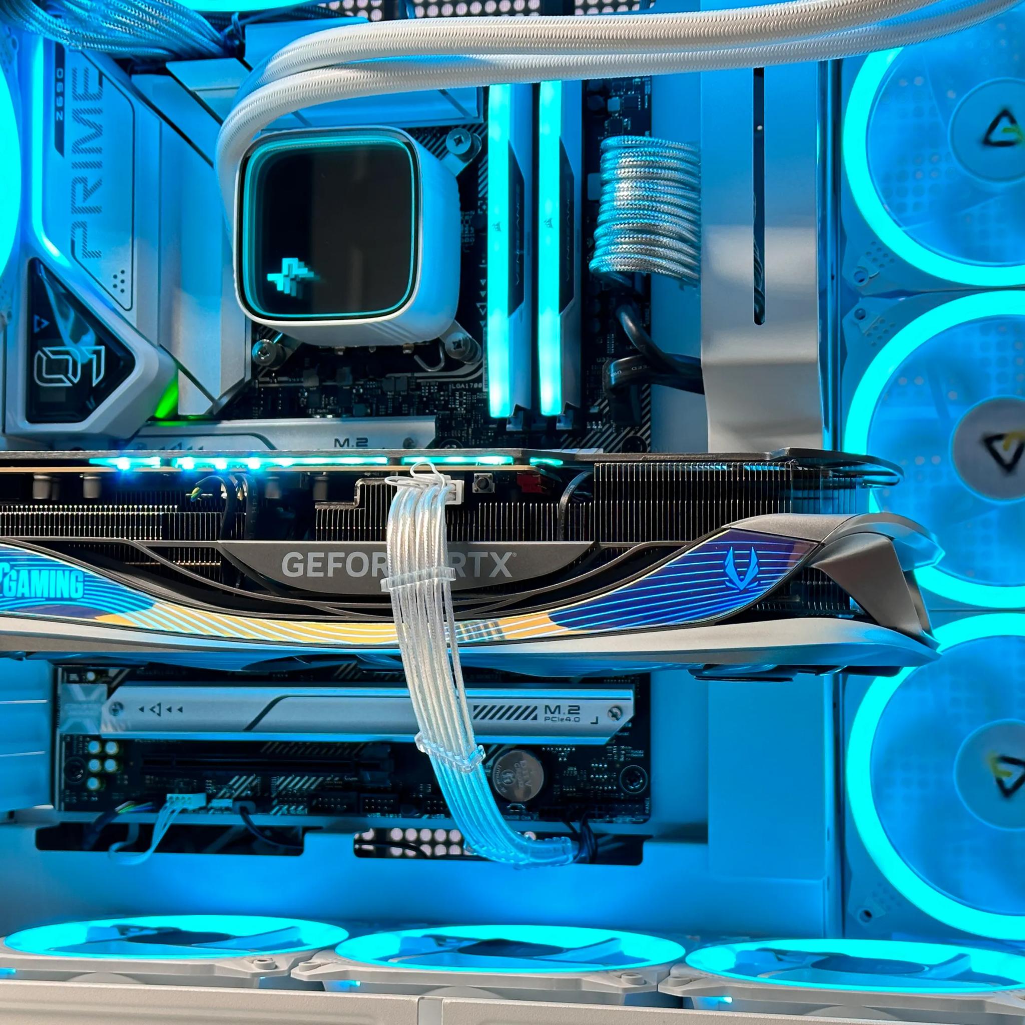 🥶🧊❄️Mr. Freeze❄️Nvidia RTX 4080 16GB-Intel i9 12900KS 16Core-32GB DDR5 RAM-2TB NVME