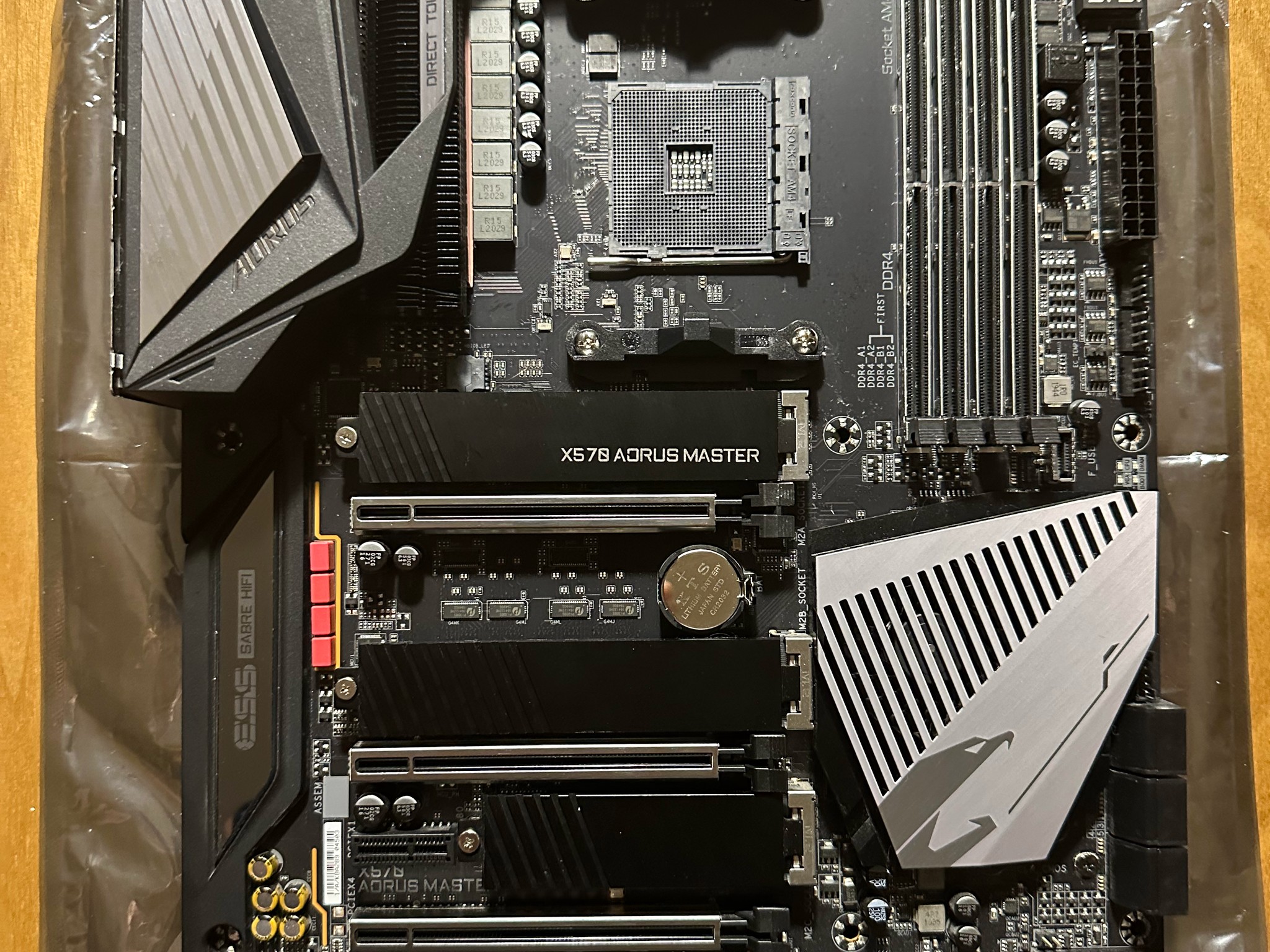 Gigabyte AM4 Aorus Master X570 Rev 1.2