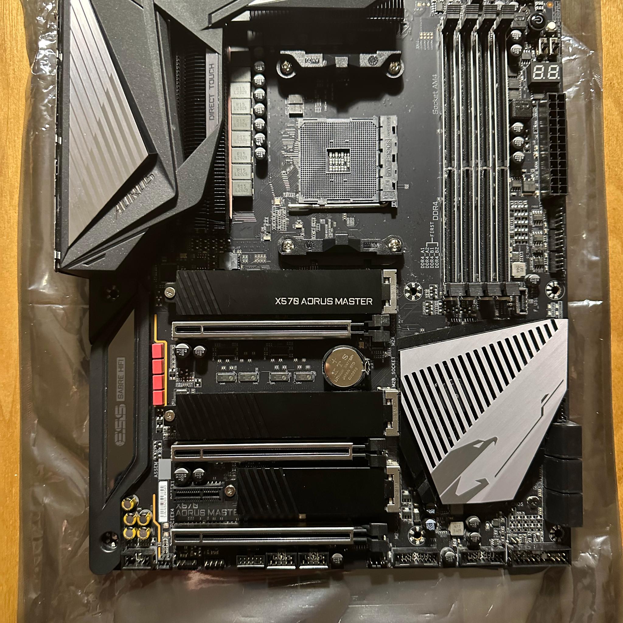 Gigabyte AM4 Aorus Master X570 Rev 1.2