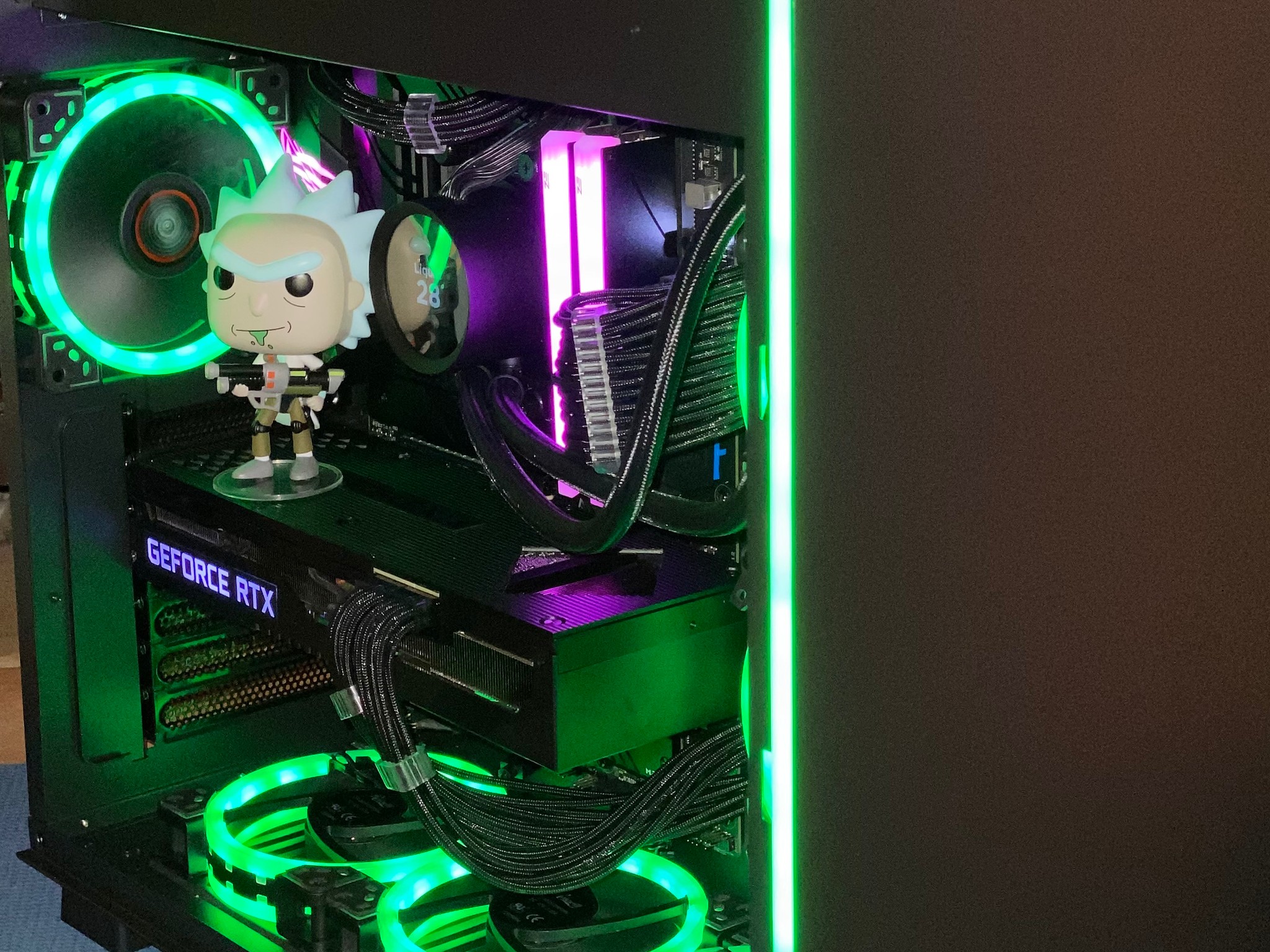 High End Gaming PC|| RTX 3080| Ryzen 7 5800X| 32GB DDR4 RGB RAM| 1TB NVMe|LCD Liquid Aio|Windows 11