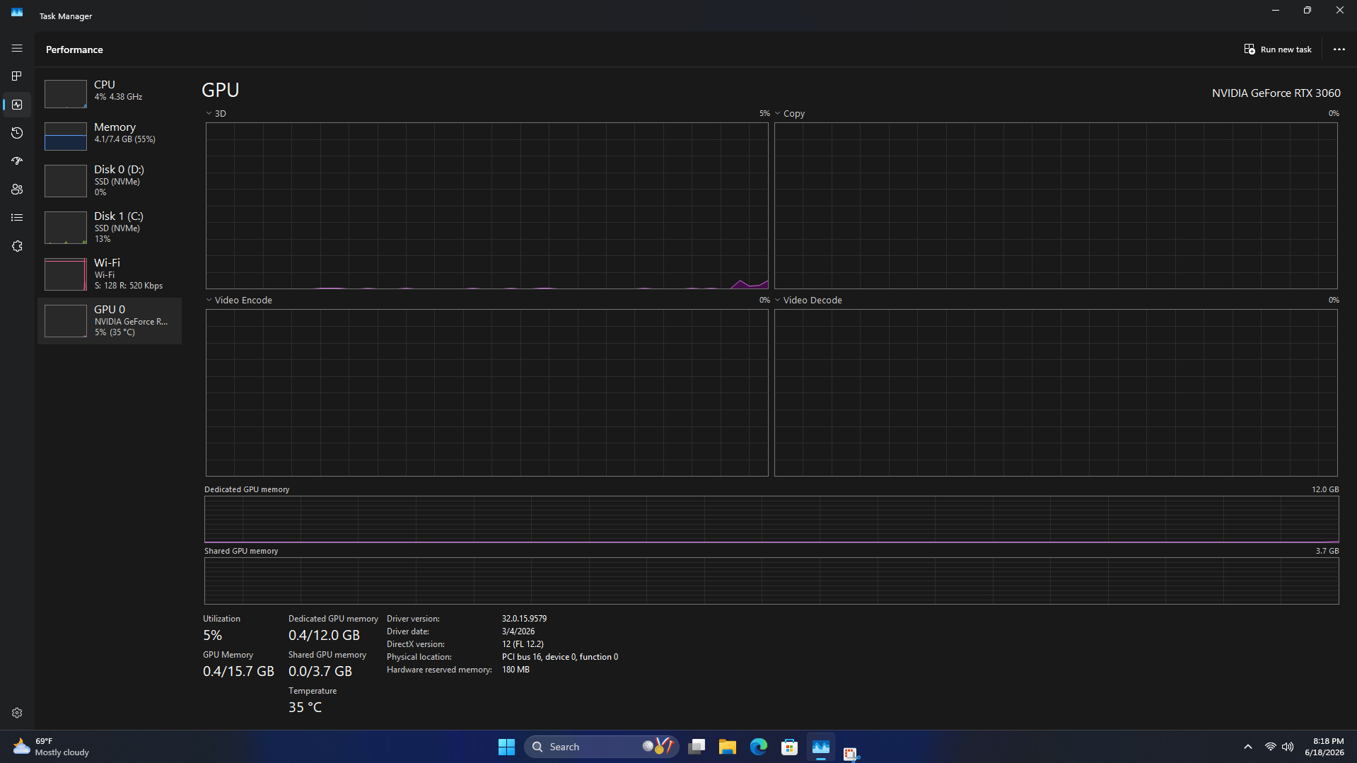 ZOTAC GAMING Twin Edge GeForce RTX 3060 12GB - Image 5