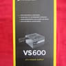 NEW! CORSAIR VS600 80 PLUS 600W Power Supply