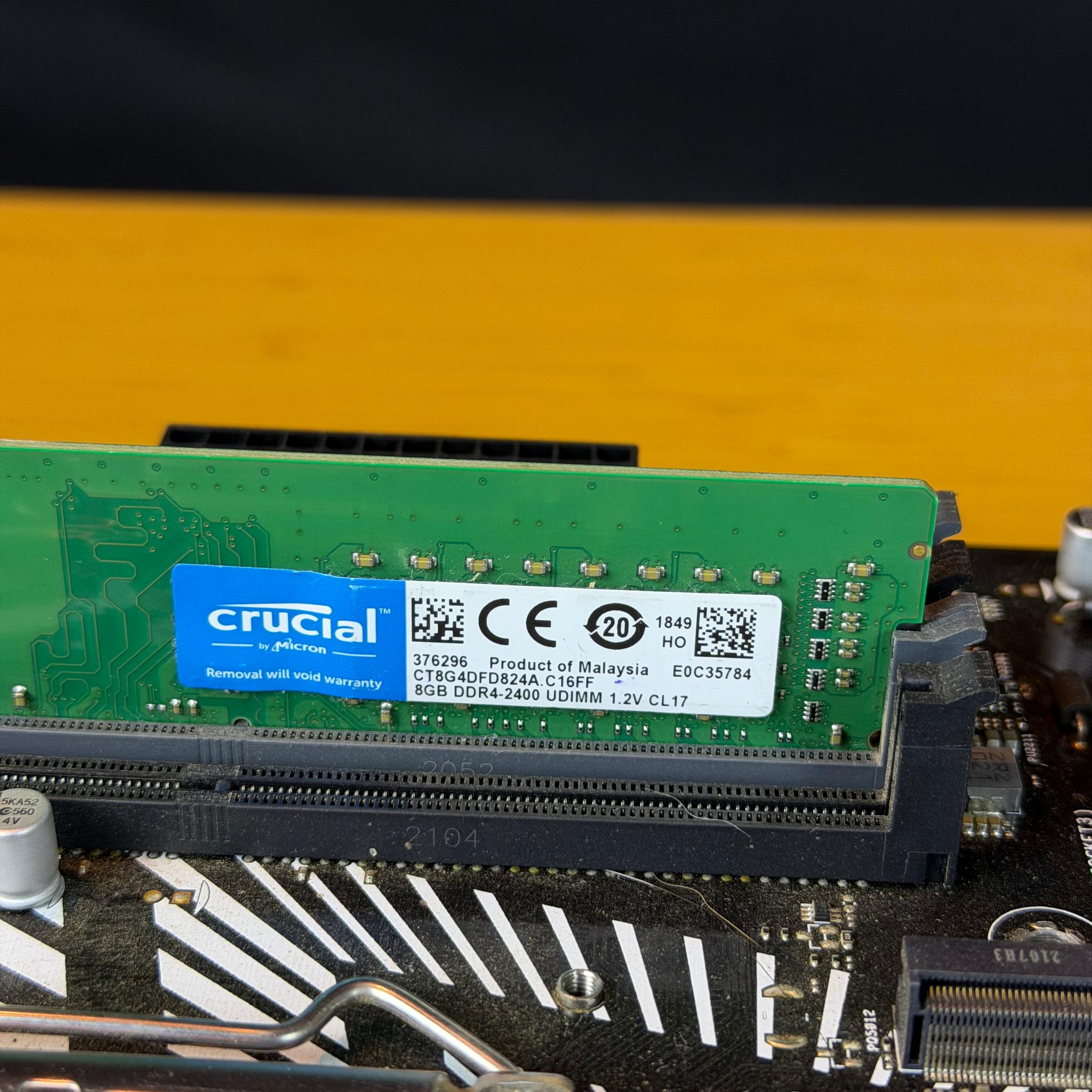 Asus PRIME z390-P G4900T+8gb Ram with CPU cooler