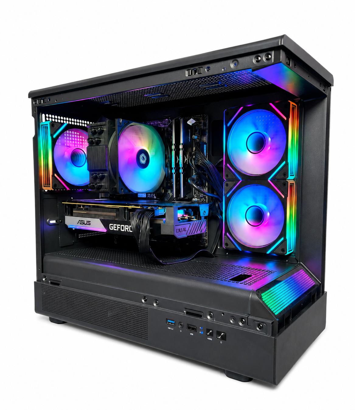 RTX 3070 | Intel I5-12400F | 16GB DDR4 | 1.25TB SSD+HDD | WIFI+BT "Night Runner"