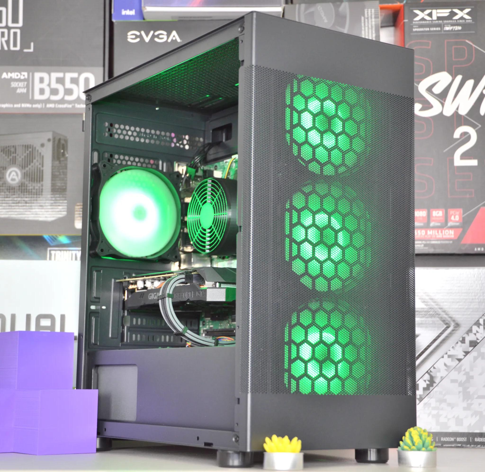 🟩⬛| GTX 1660 6GB | INTEL i5-8400 | 16GB DDR4 RAM | 512 GB SATA SSD | Emerald of Darkness 2.0 |