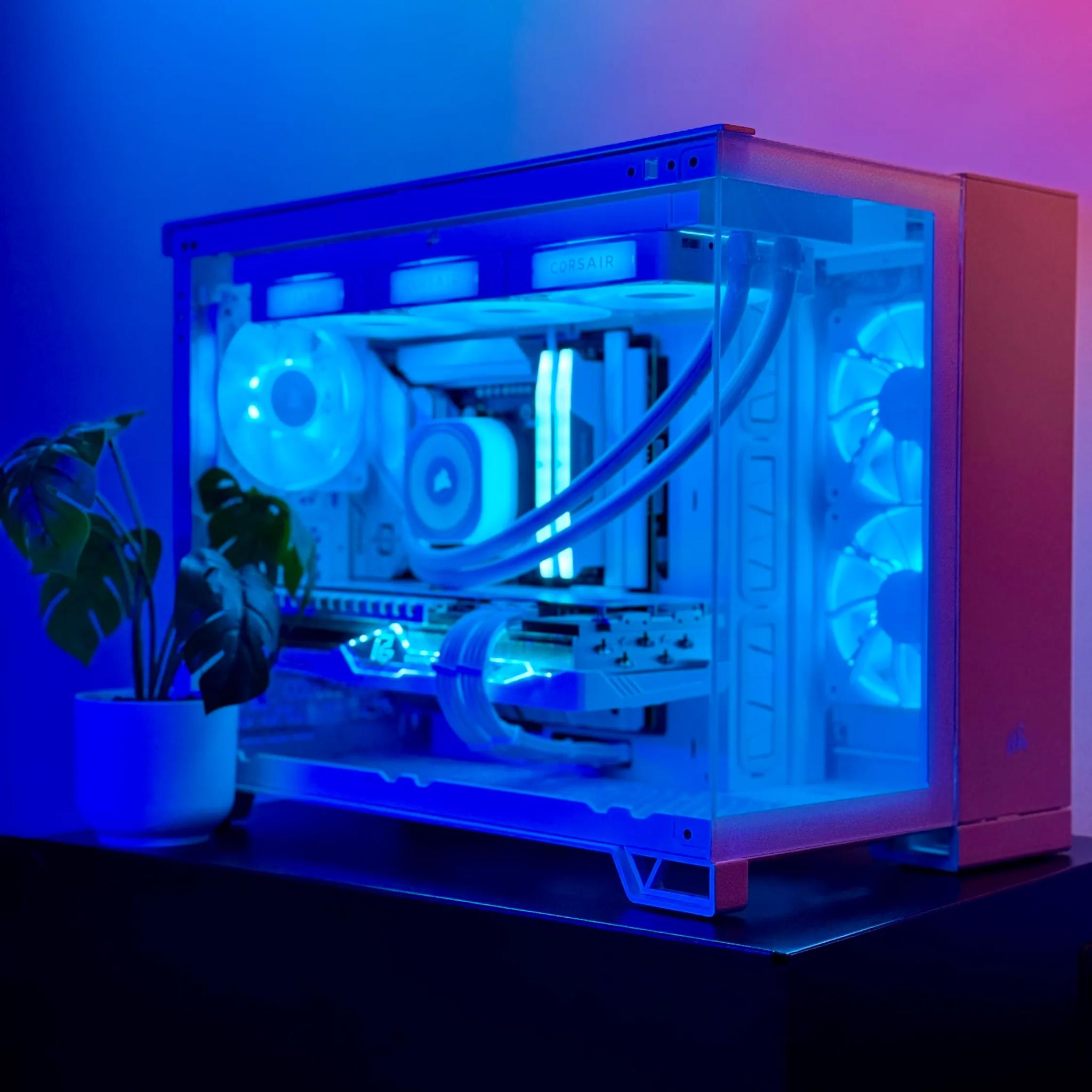 Corsair Dream Gaming PC ✨ 7900XT 20GB, Ryzen 7600X, 2TB M.2 SSD, 32GB RAM, Project ZERO MOBO, WIN11