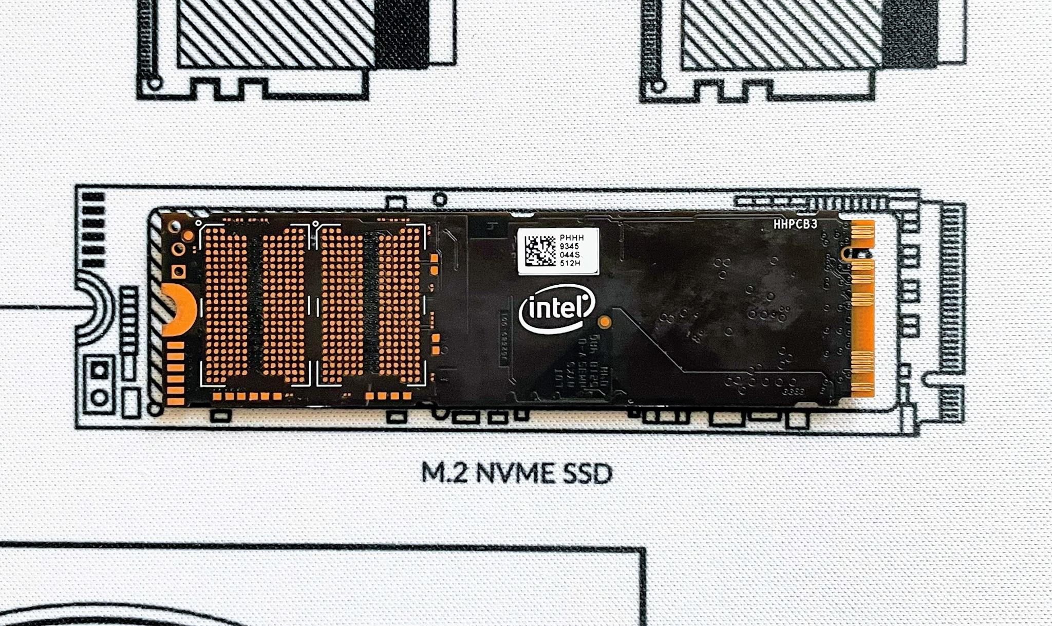 Intel Pro 760p 500GB NVMe PCIe Gen3 x 4 M.2 2280 Internal M.2 SSD High Performance