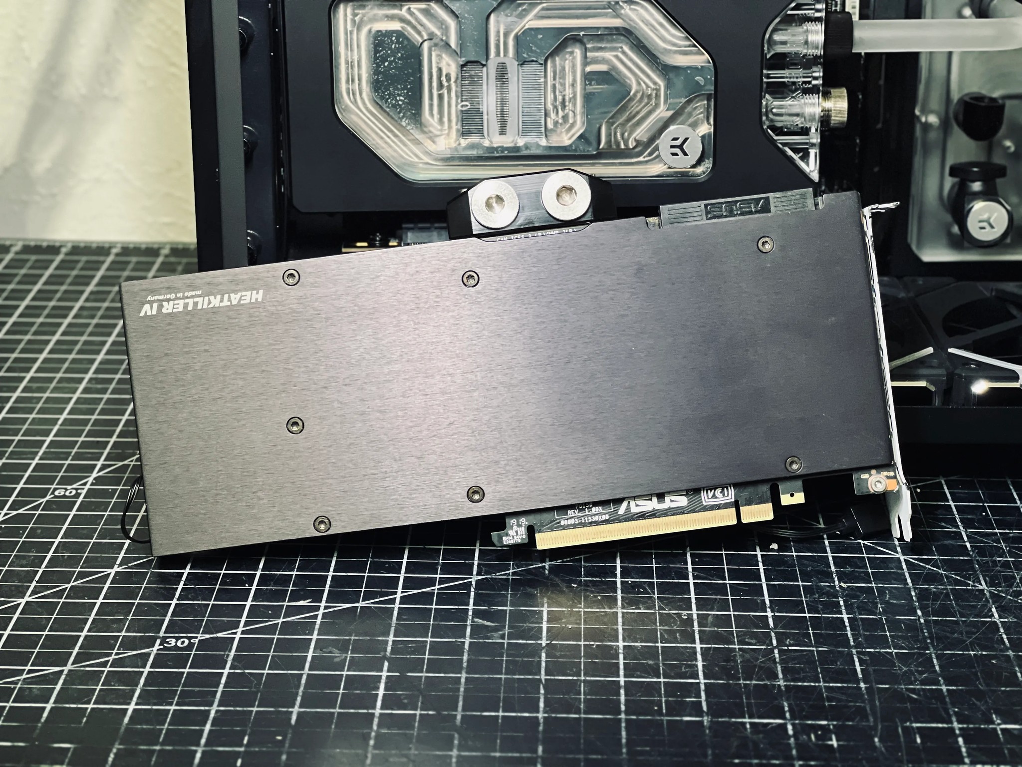 Asus RTX 2080 Ti Turbo w/ Heatkiller IV block/backplate