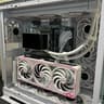 ALL WHITE GAMING PC Foreign 5080/ 64Gb DDR5/ I9 14900K/ 1200 PSU