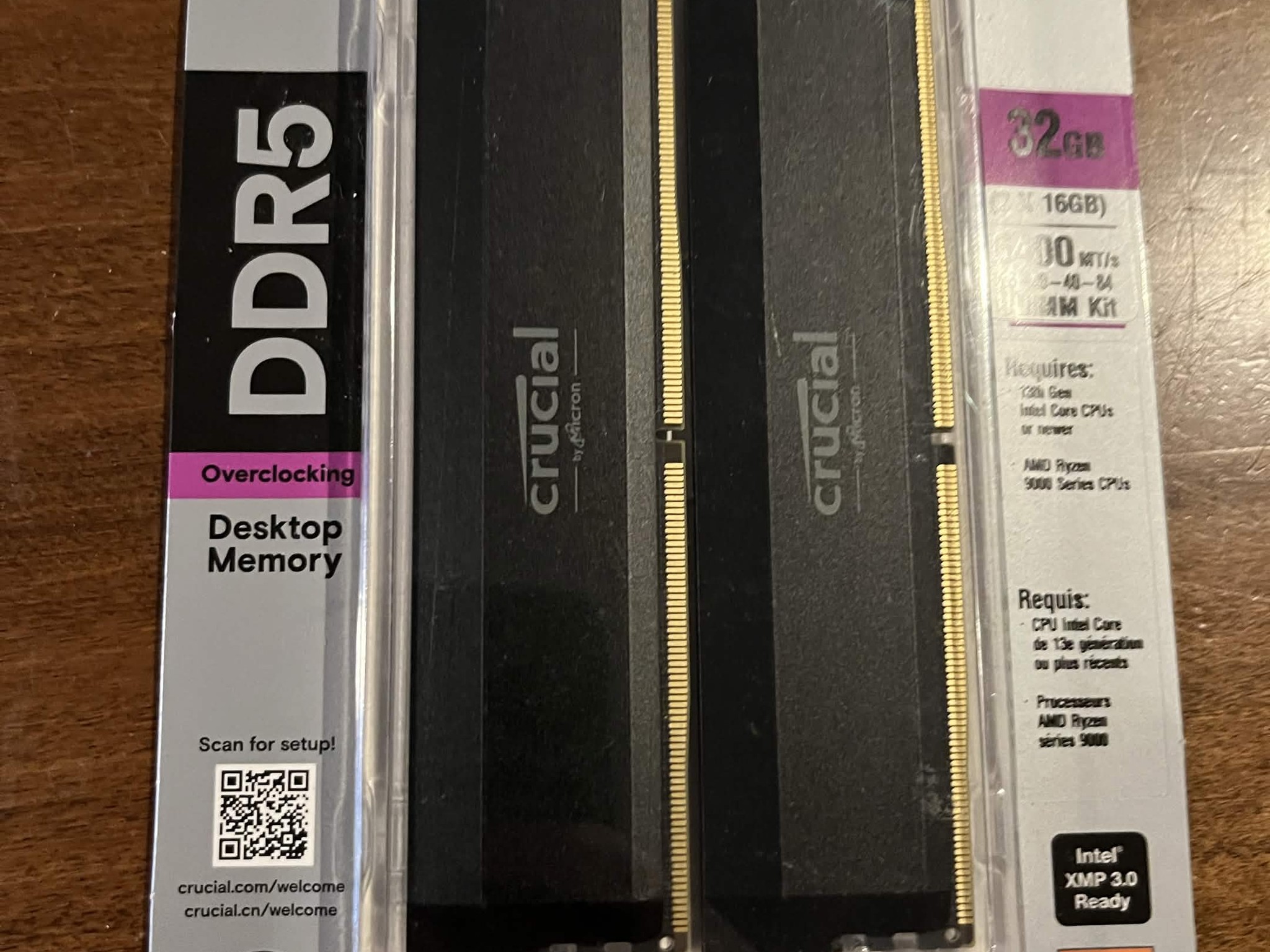 Crucial DDR5 32g (2x16) RAM