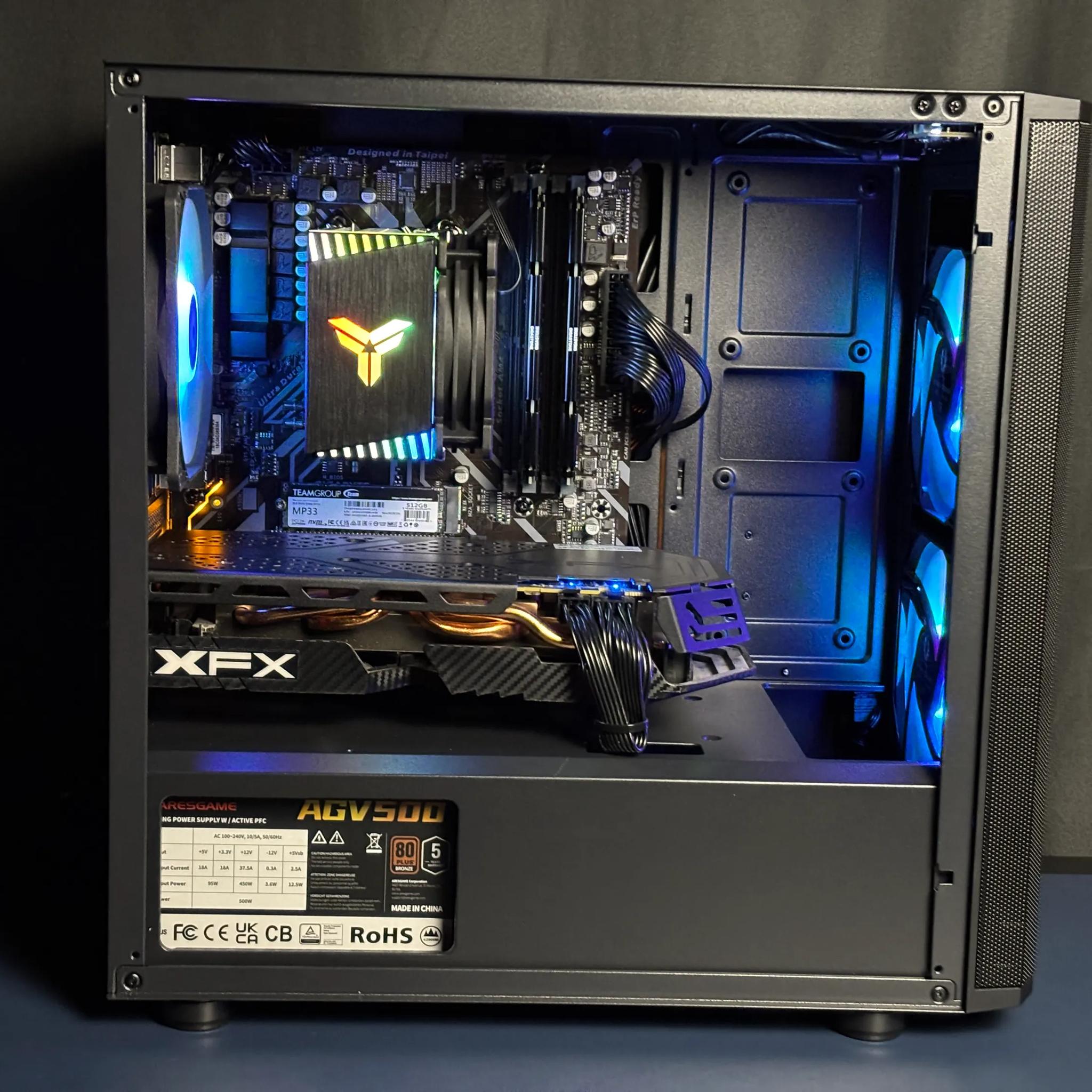 🔥RX 590 8gb | R5 2600 | 16gb DDR4 | 512GB M.2 SSD🔥