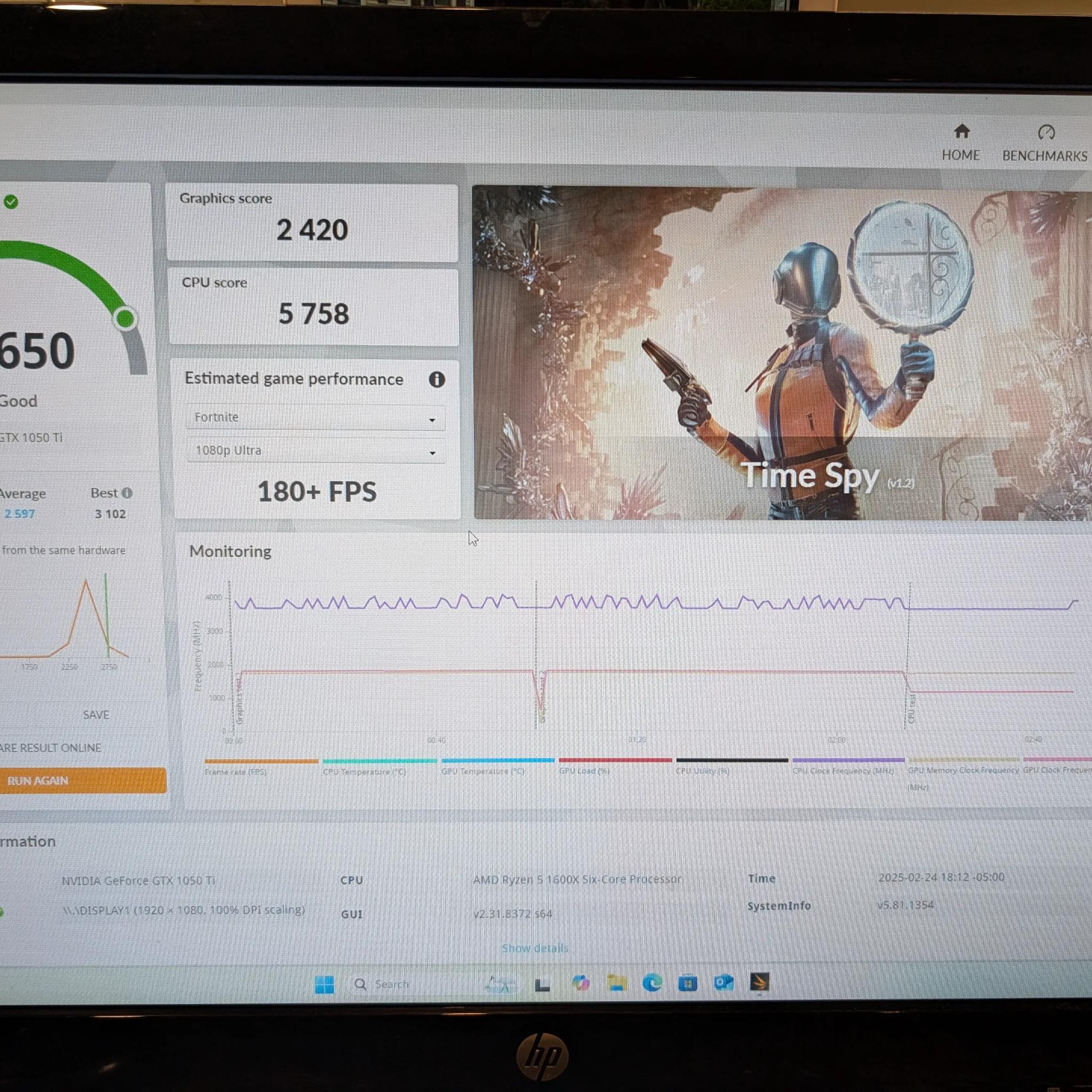 EVGA Geforce GTX 1050 Ti FTW 4GB
