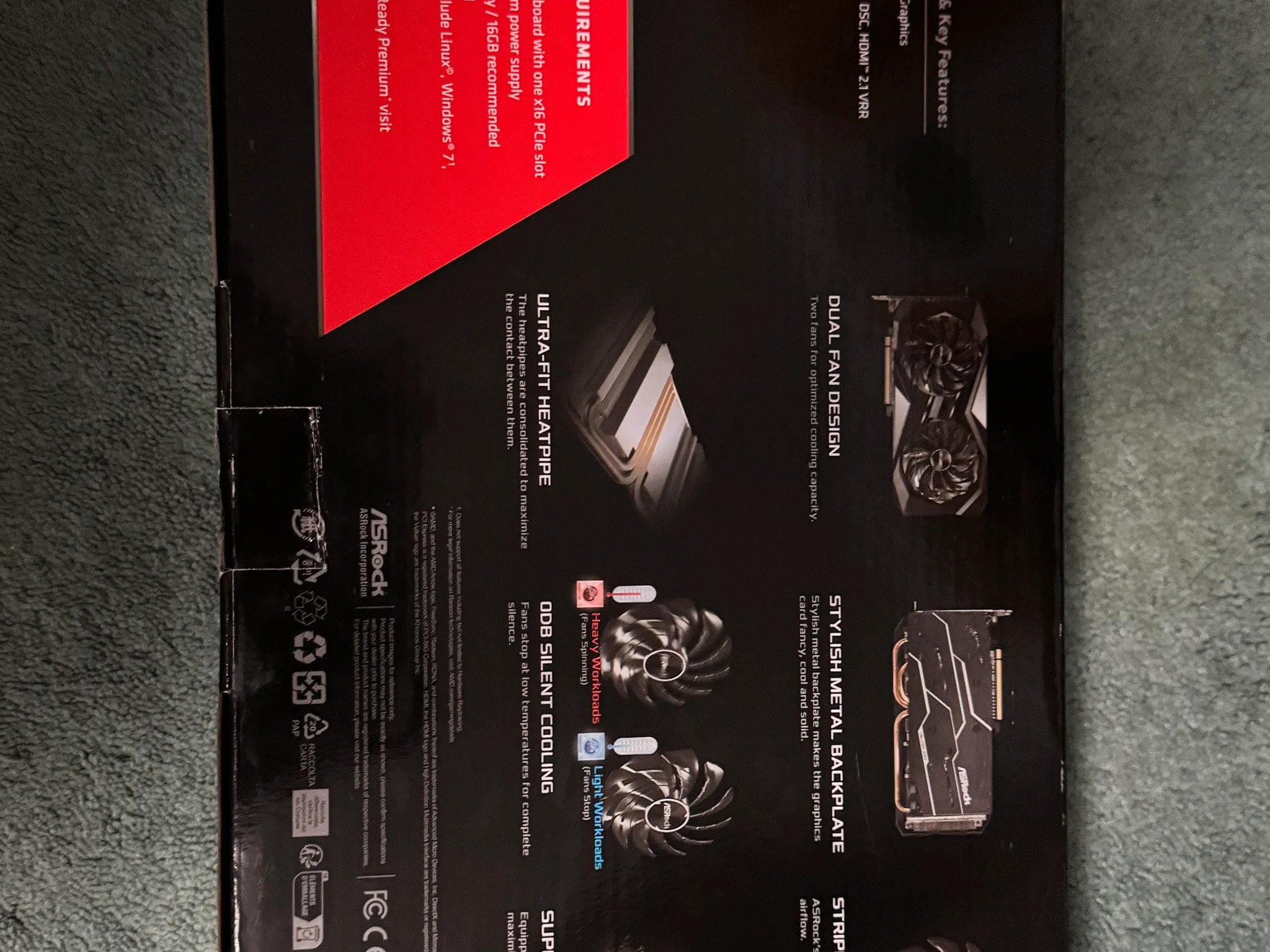 AsRock RX 6700 XT 12GB GPU - Used/Like New - Original Box/Amazing Condition