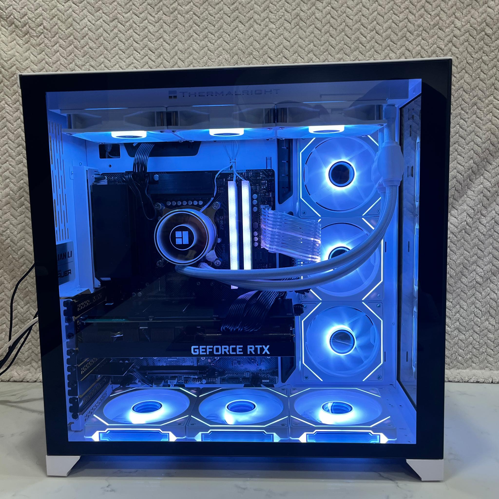 RTX 3080 + i7-12700 | 32GB DDR5 | 1TB Gen4 SSD | White Gaming PC