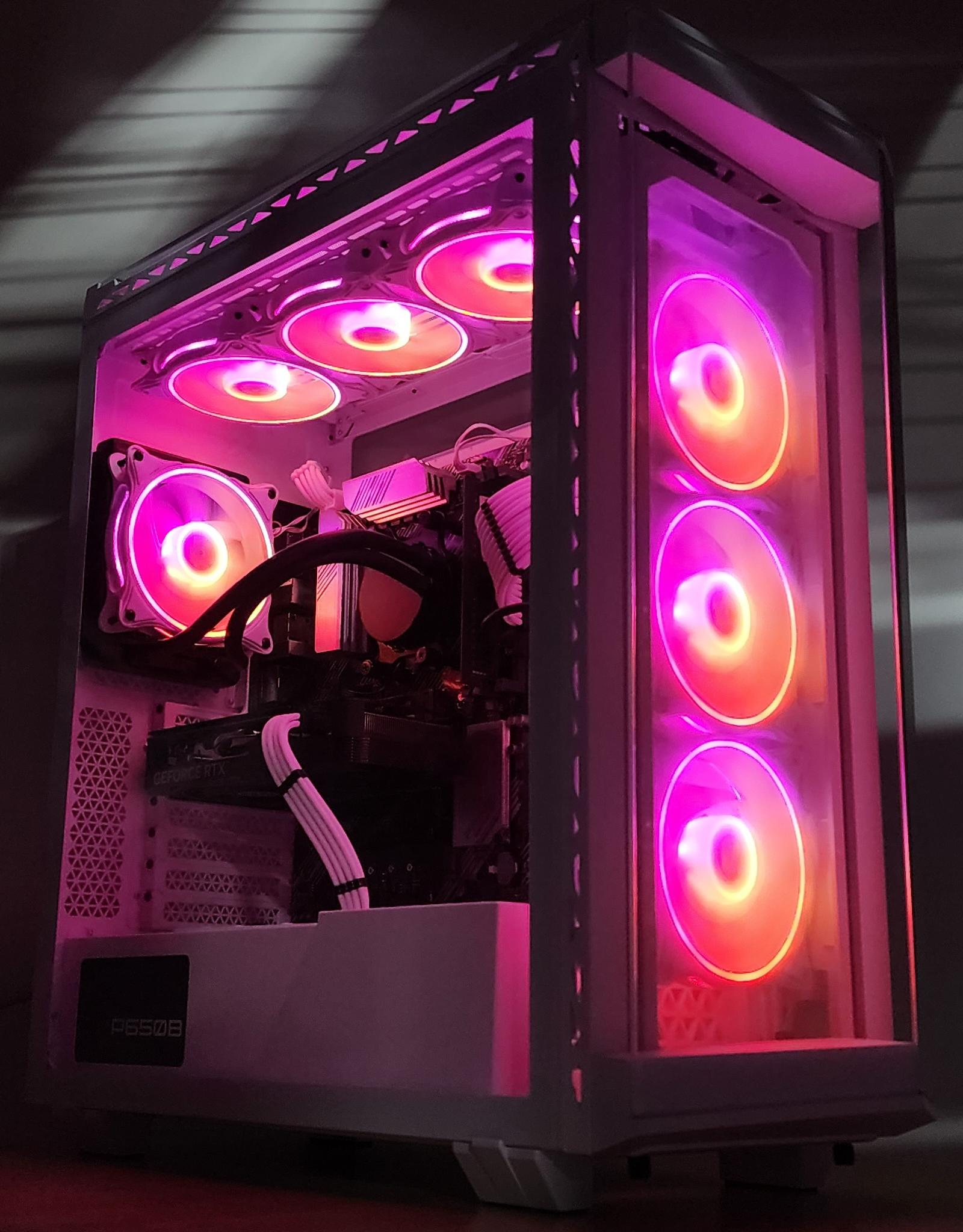 Gaming PC Ryzen 5 5500 16GB RAM 1TB SSD RTX 4060 8GB Windows 11 Computer