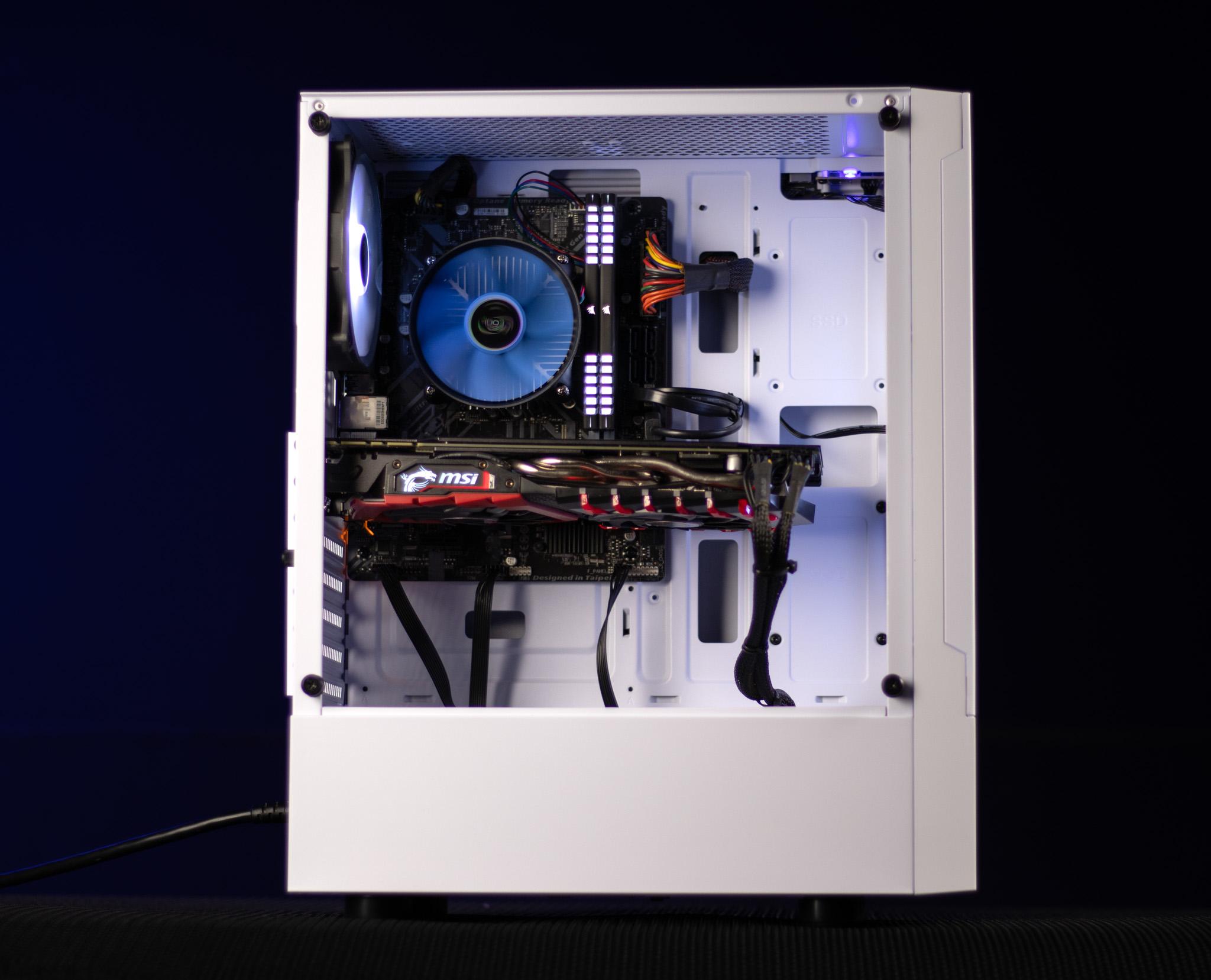 “Eco1” GTX 1070 Ti i5 8500 16GB Windows 11 1TB Gaming PC Powerhouse