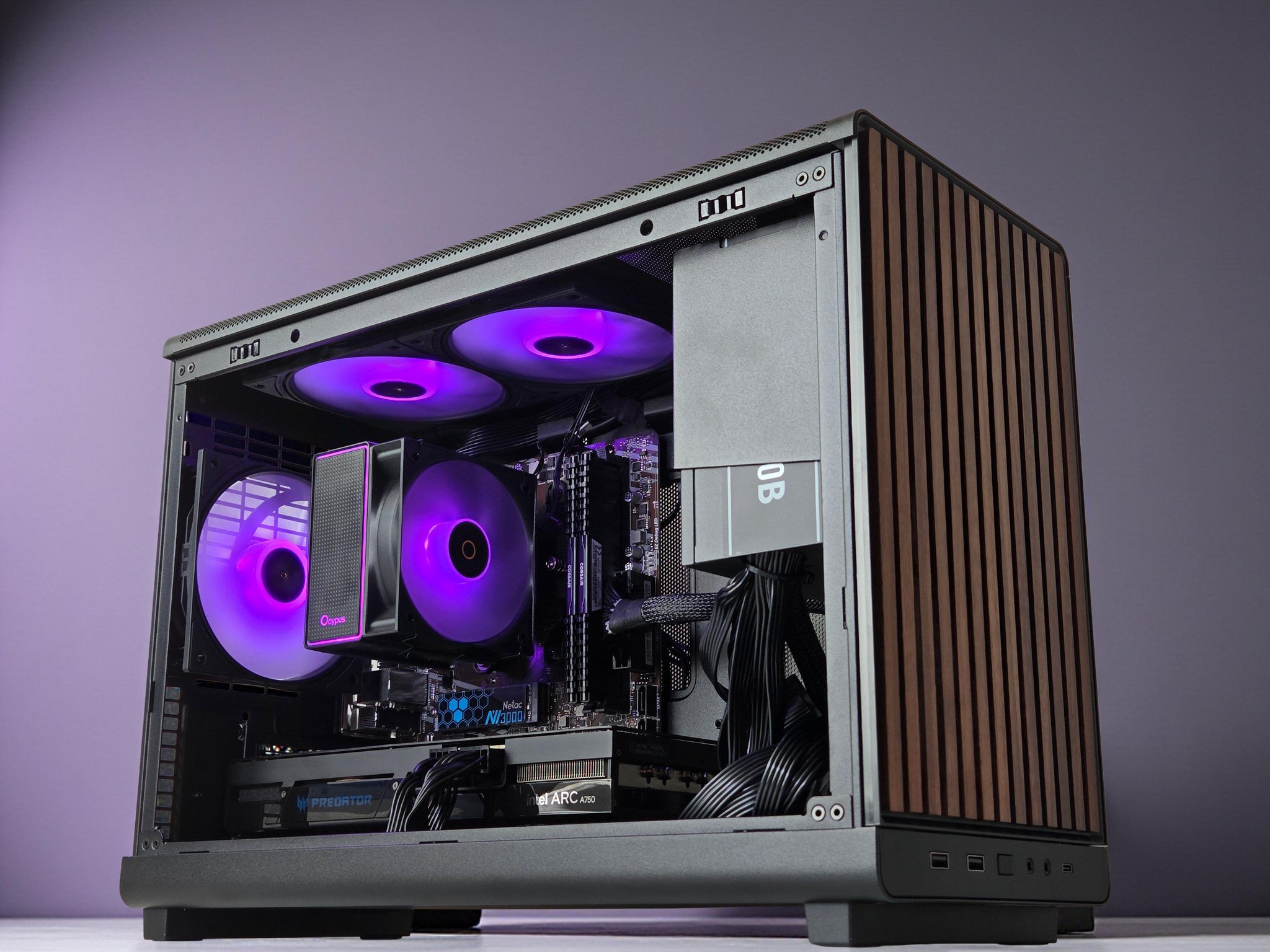 🤎🪵  Intel Arc A750 8GB🟫 AMD Ryzen 5 3600 6 core🟫16GB DDR4🟫 500GB NVME SSD