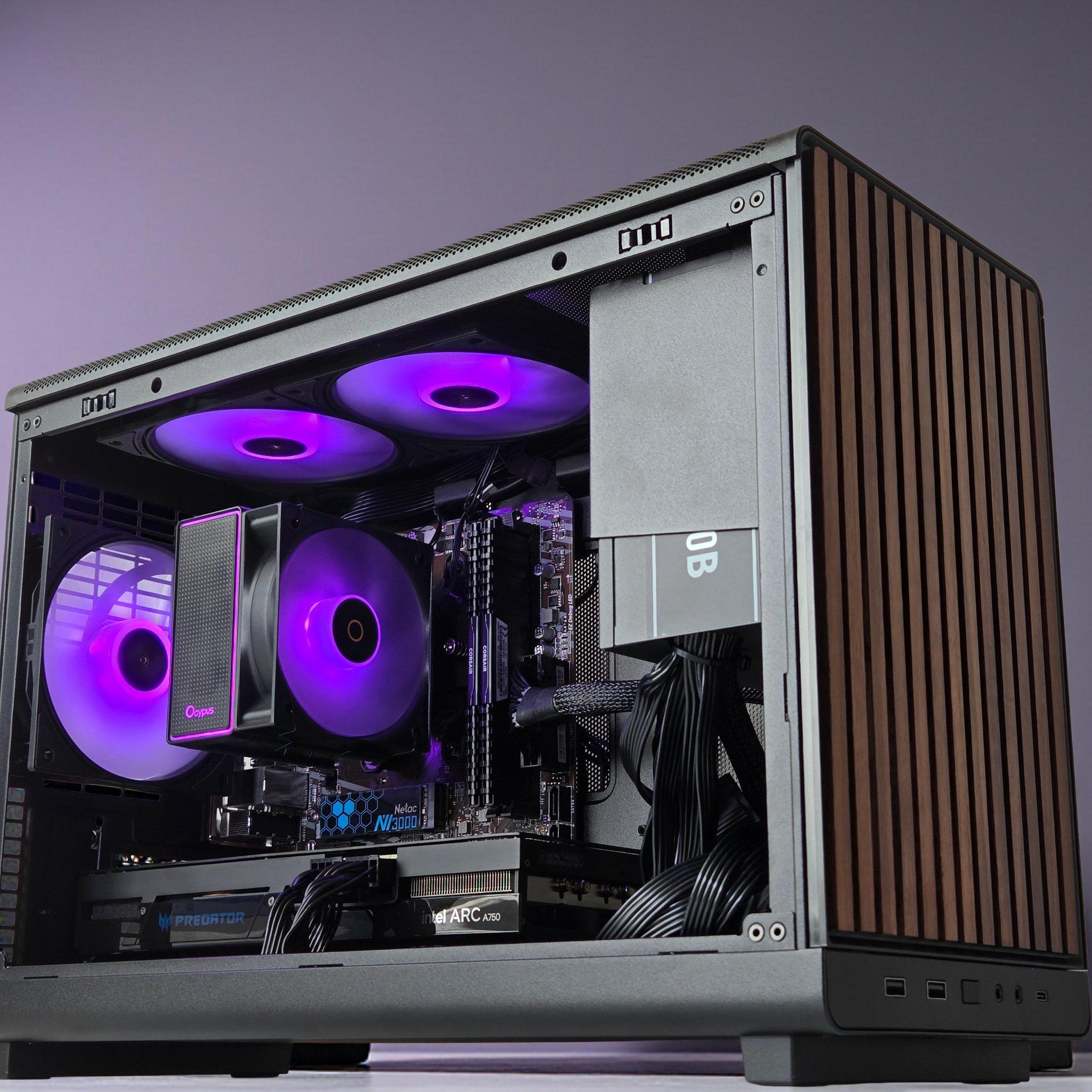 🤎🪵  Intel Arc A750 8GB🟫 AMD Ryzen 5 3500X 6 core🟫16GB DDR4🟫 500GB NVME SSD
