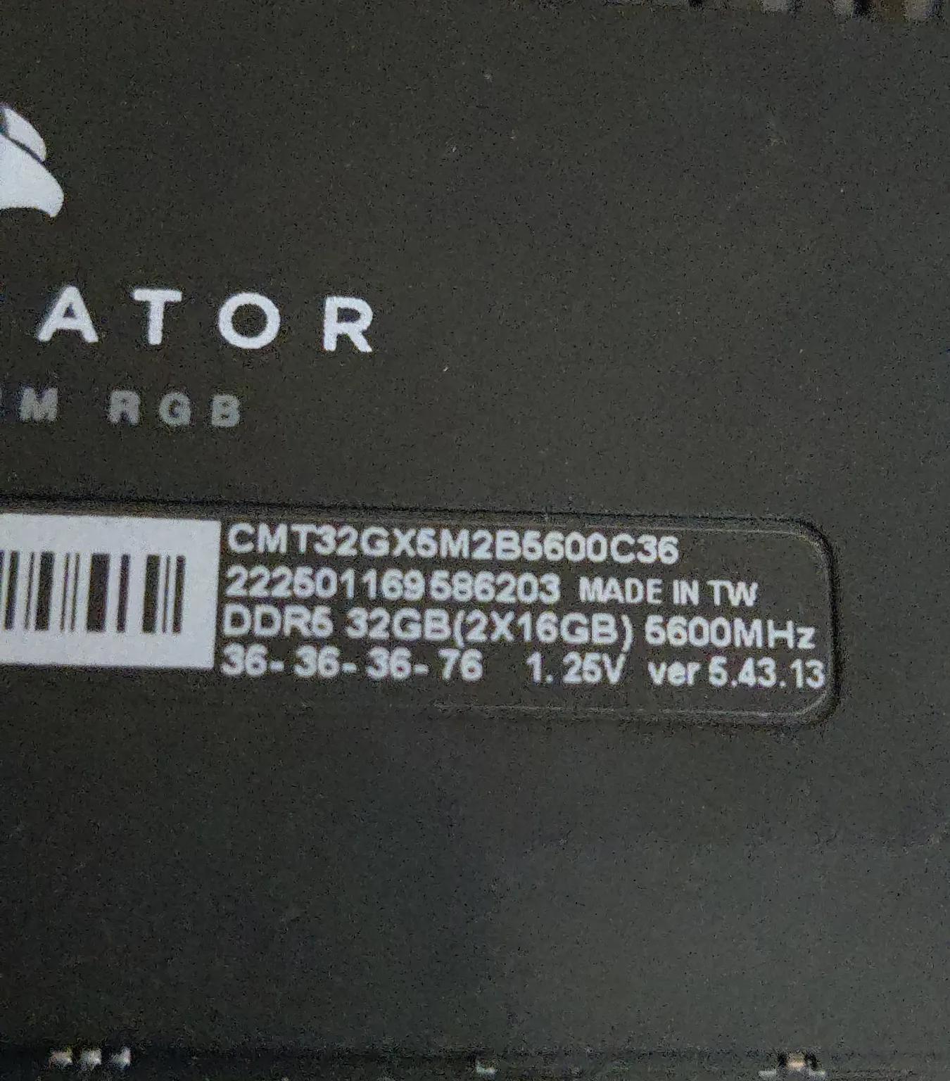 Dominator Platinum DDR5