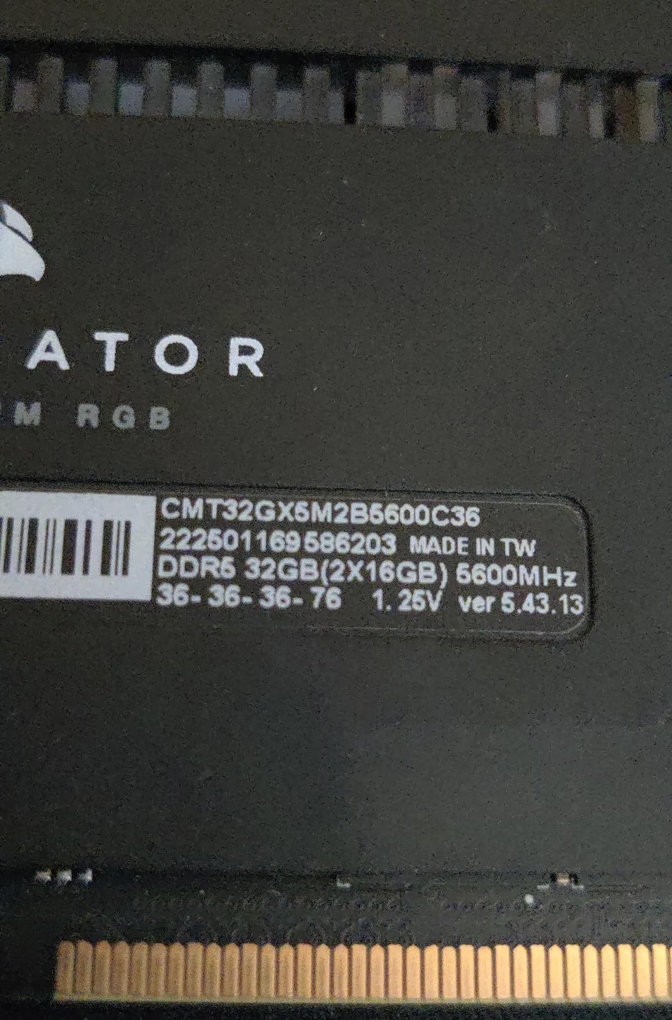 Dominator Platinum DDR5