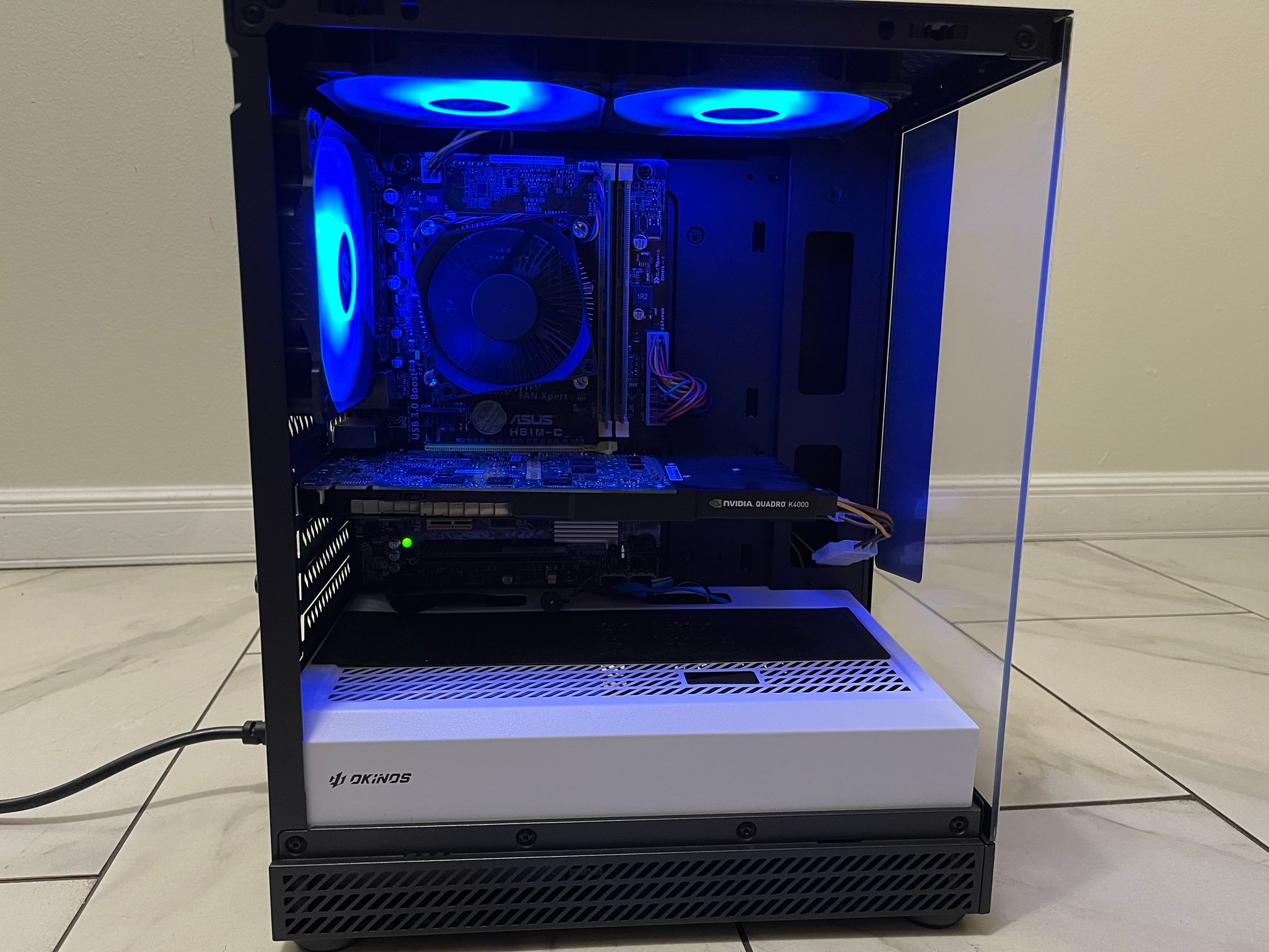 Super Budget Gaming PC - Intel i5-4460, NVIDIA 3GB GPU, 12GB RAM, 560GB Storage, w/ Wi-Fi & BT