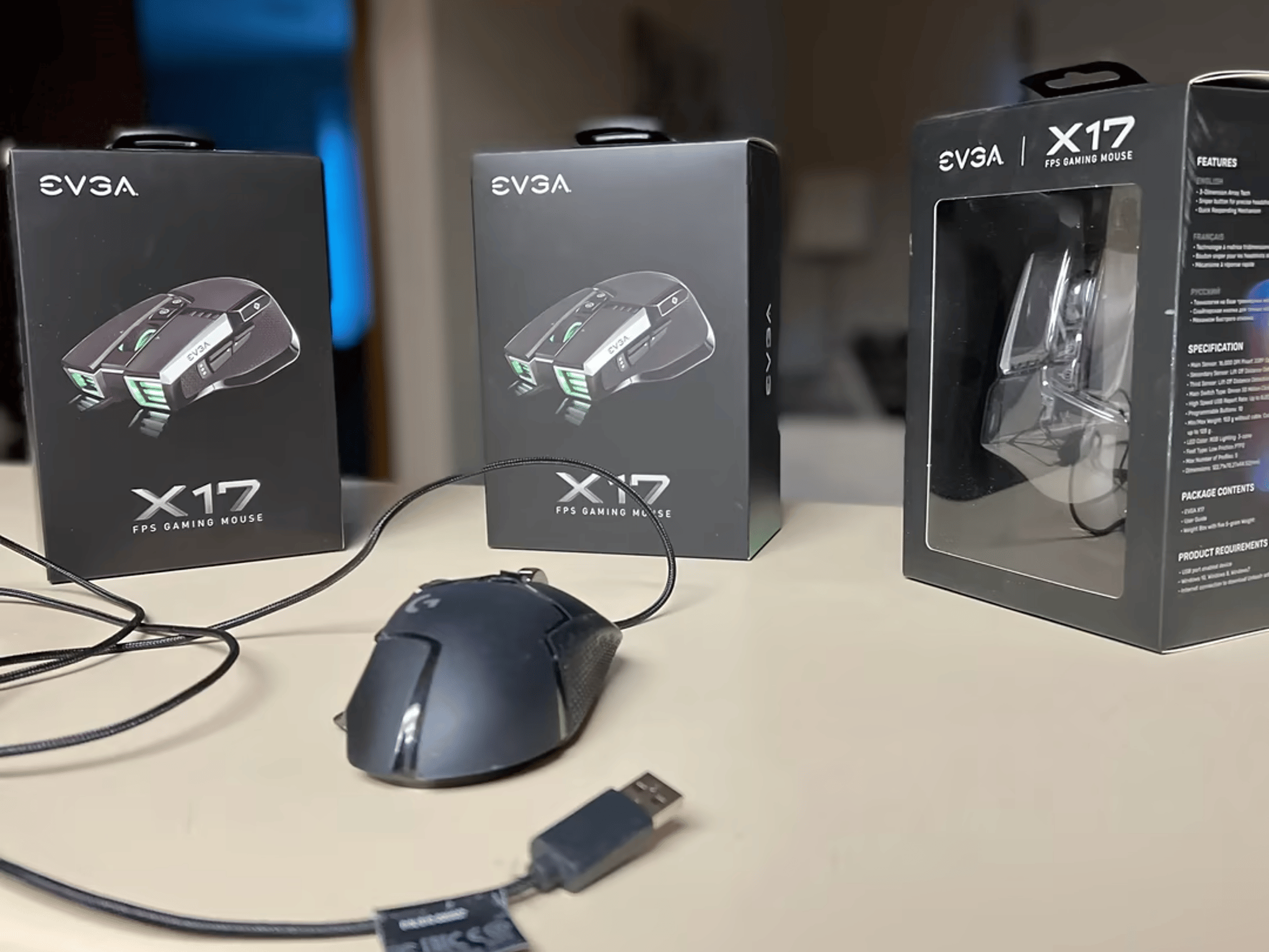 EVGA X17 Gaming Mouse