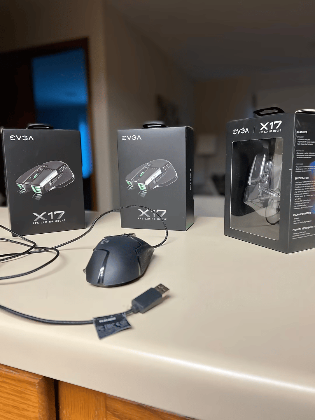 EVGA X17 Gaming Mouse