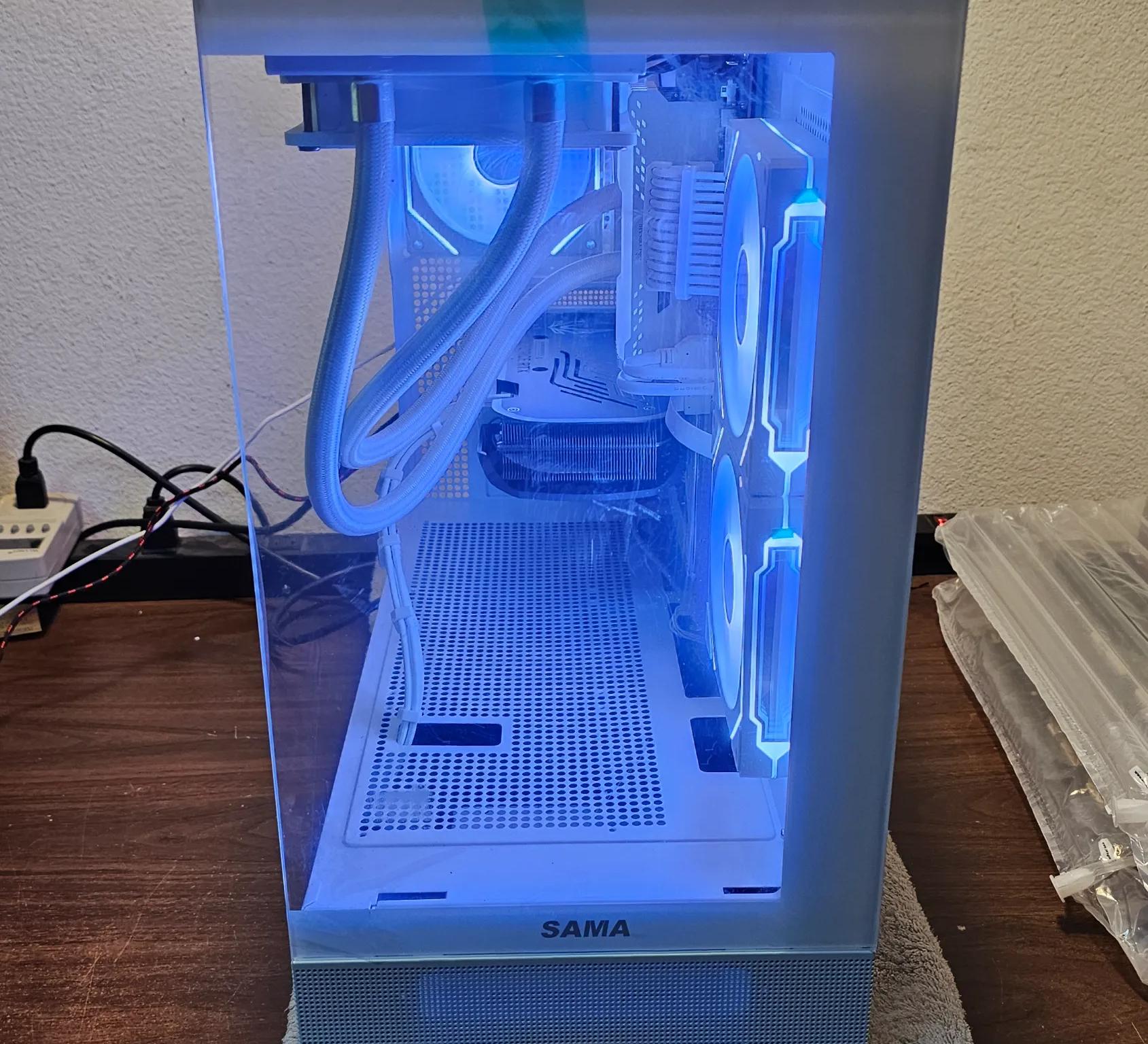 🌨SNOWSTORM🌨 RTX 4060 Ti | i9-10850K | 32GB DDR4 | GAMING PC | $1249